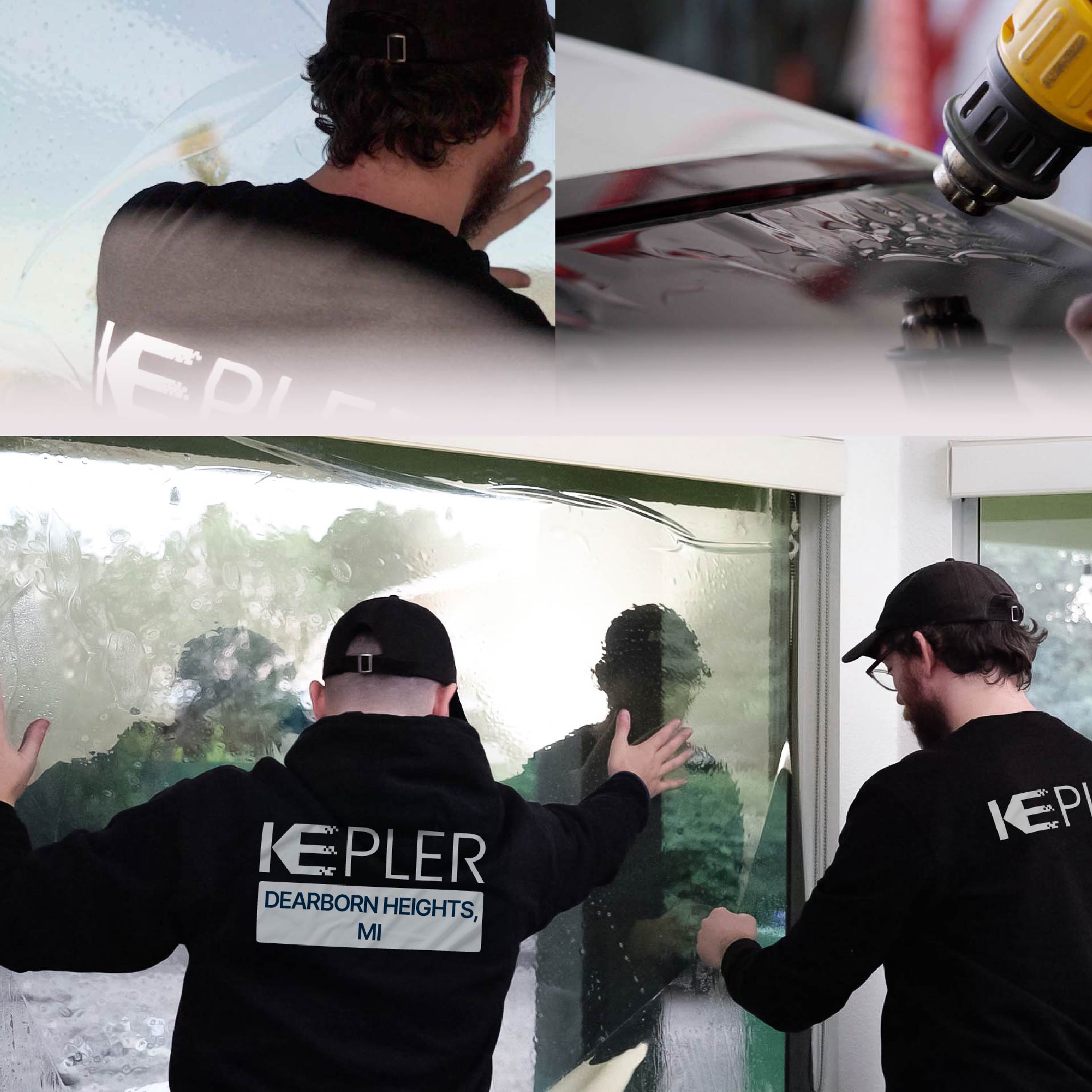 Kepler Specialist Performing Commercial Window Tinting in Dearborn Heights Dearborn Heights