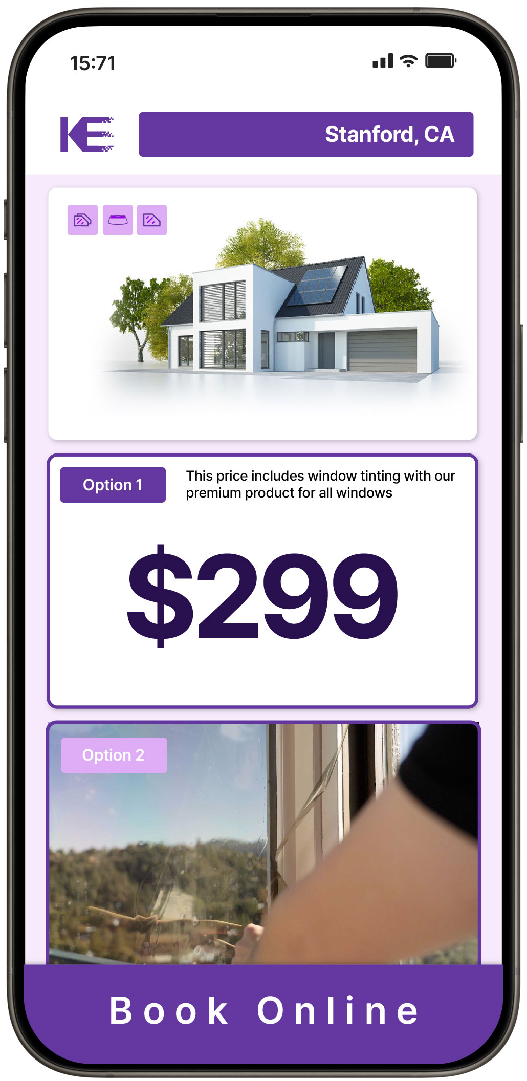 View Competitive Home Window Tinting Costs in Stanford, California