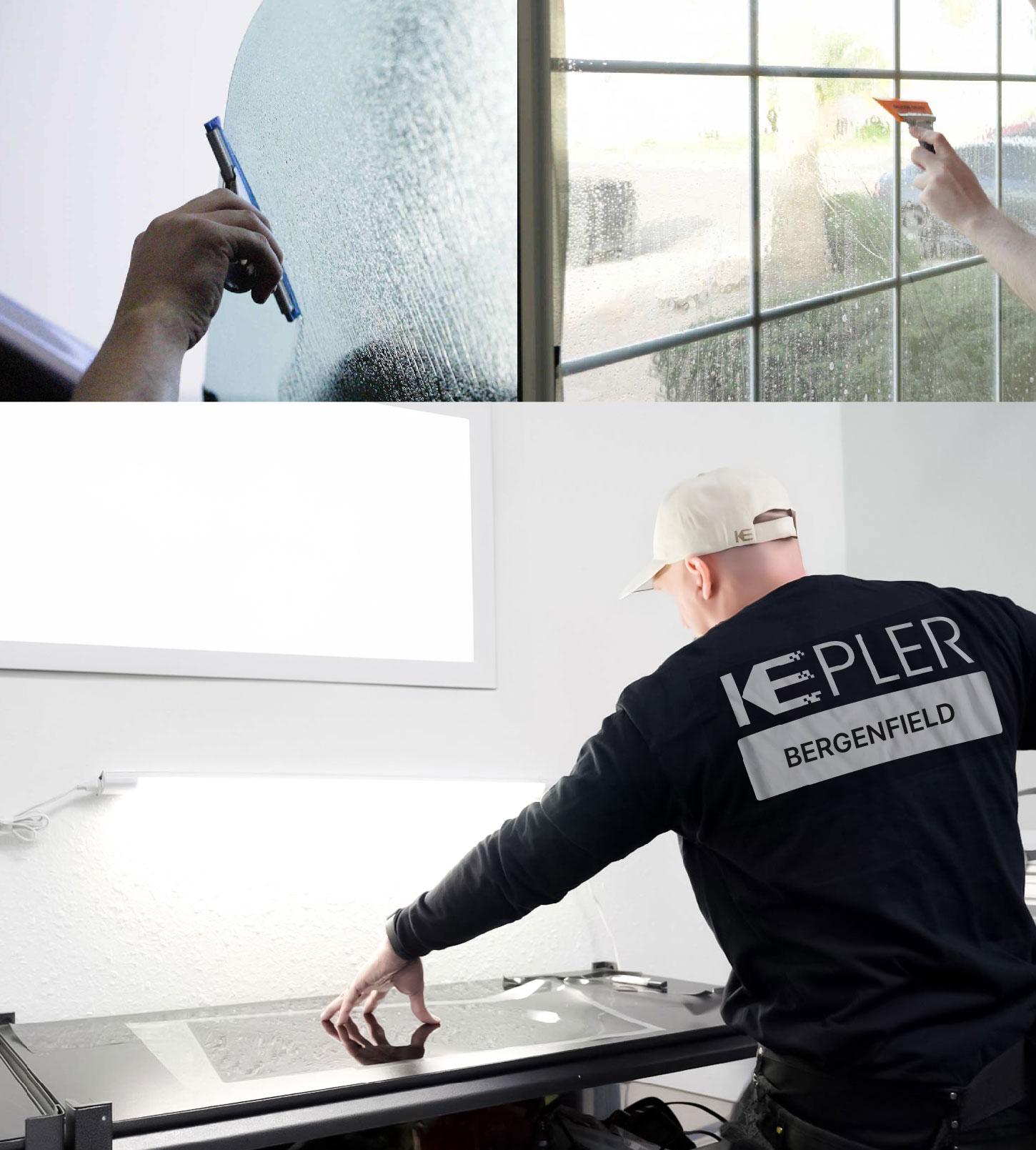Window Tinting Specialist Cutting Film in Bergenfield, New Jersey
