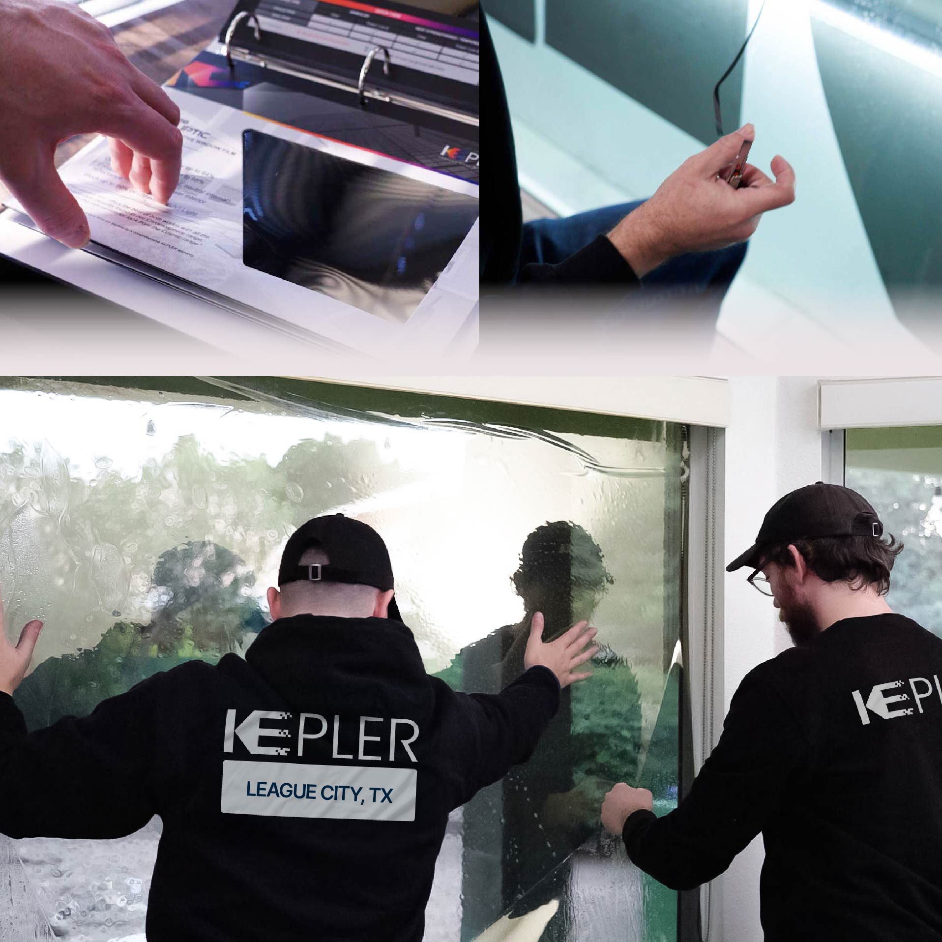 Kepler Specialist Performing Commercial Window Tinting in League City League City