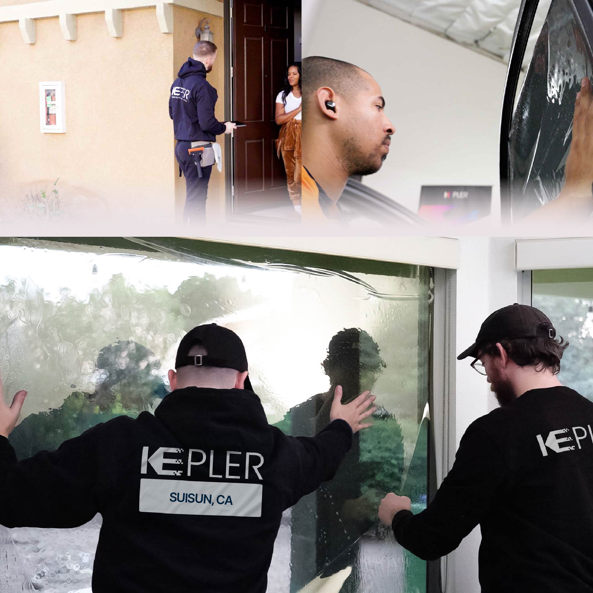 Kepler Specialist Performing Commercial Window Tinting in Suisun Suisun