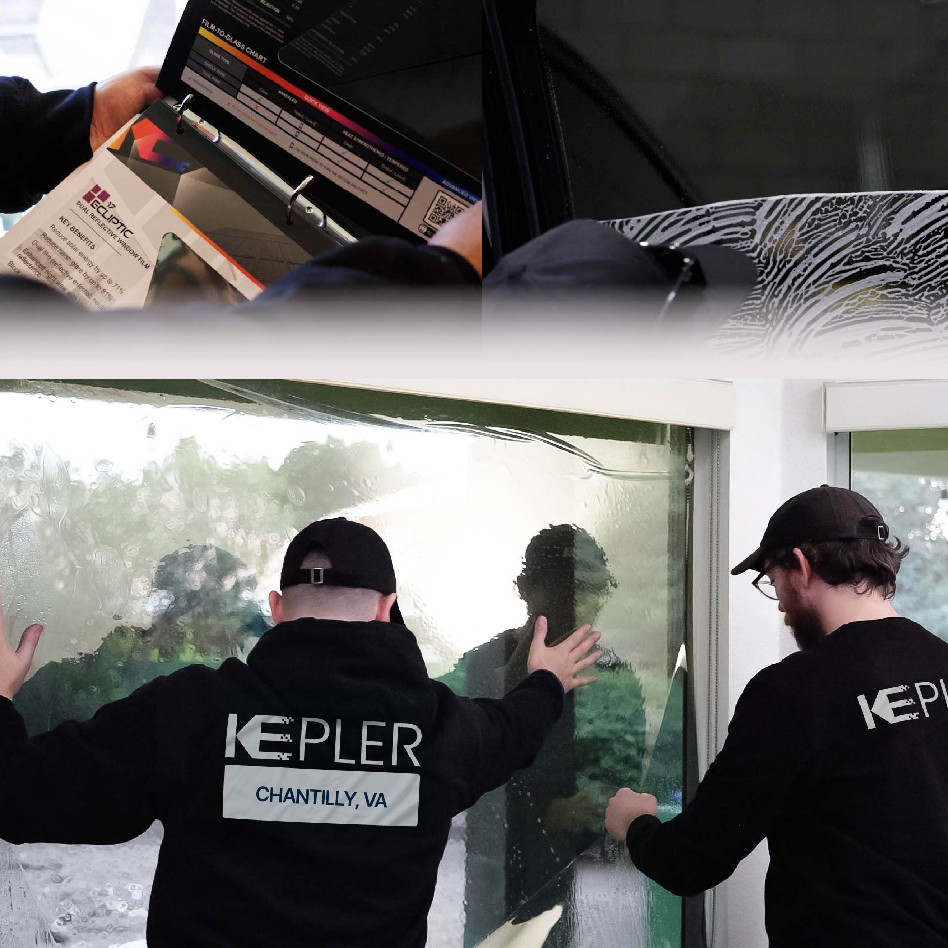Kepler Specialist Performing Commercial Window Tinting in Chantilly Chantilly