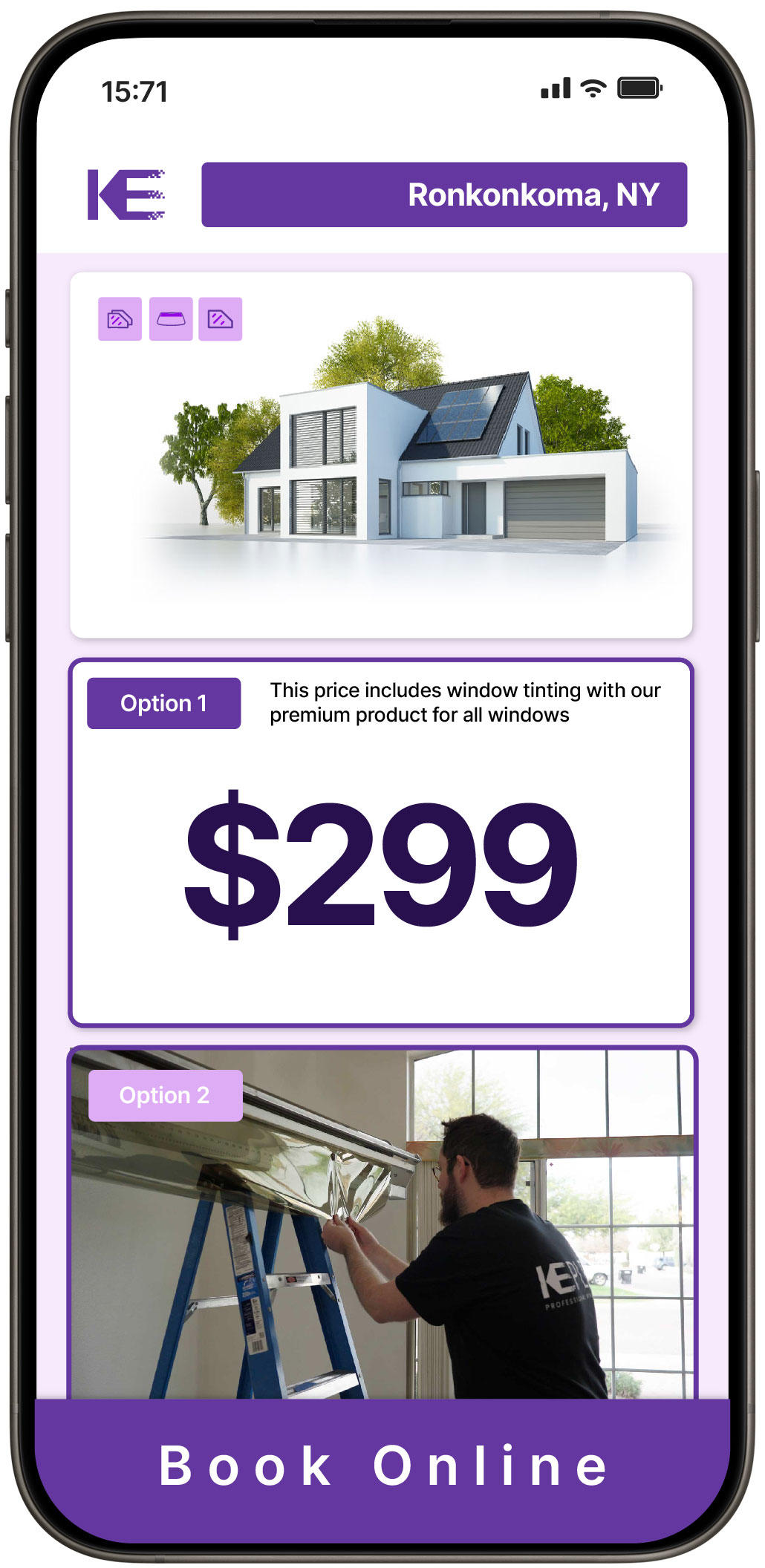 View Reasonable Home Window Tinting Rates in Ronkonkoma, New York