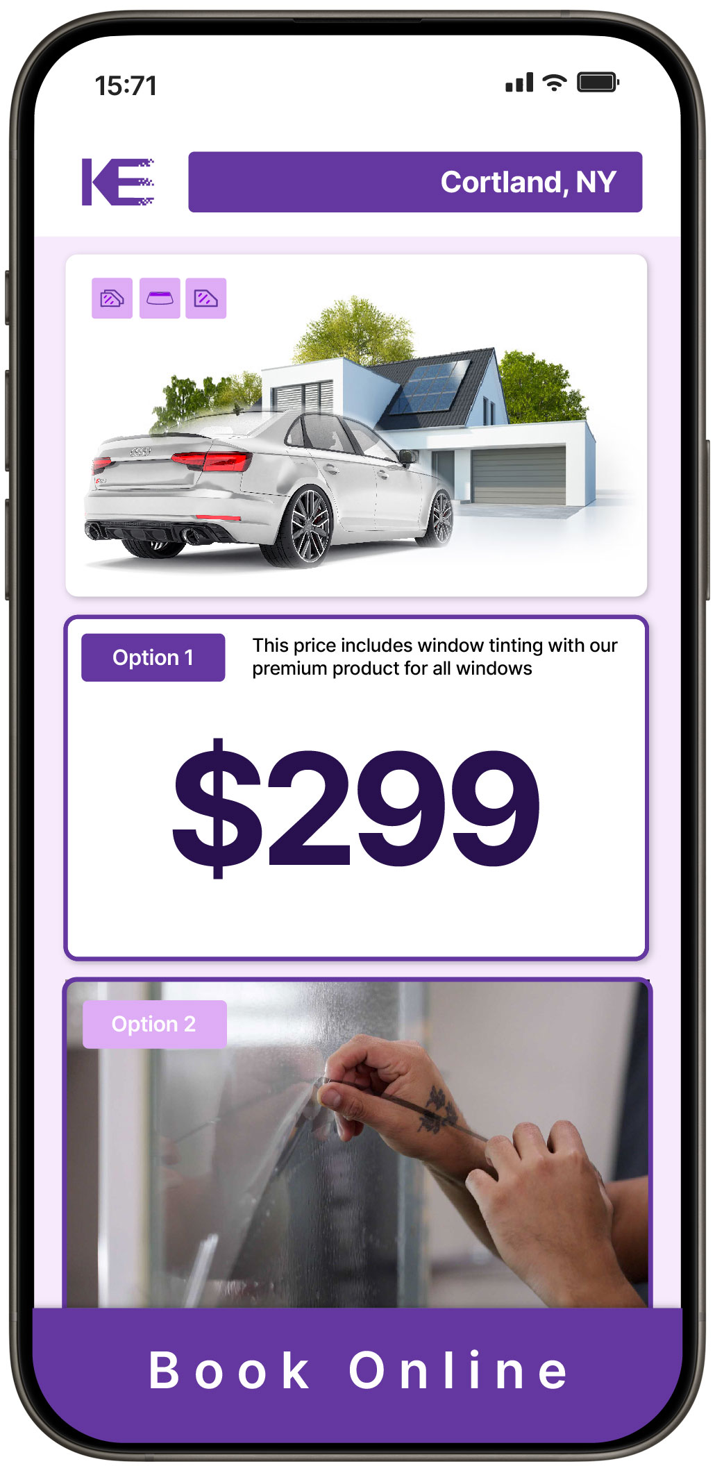 View Competitive Window Tinting Prices in Cortland, New York