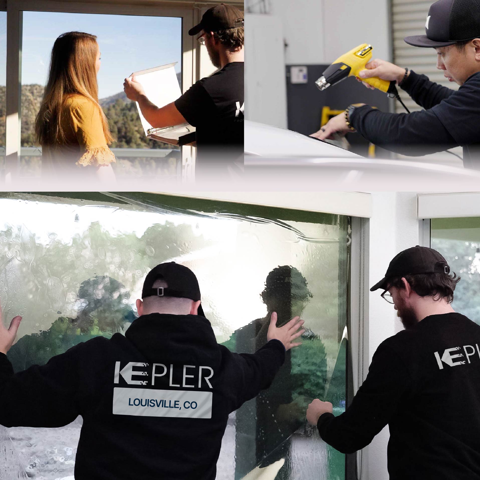 Kepler Specialist Performing Commercial Window Tinting in Louisville Louisville