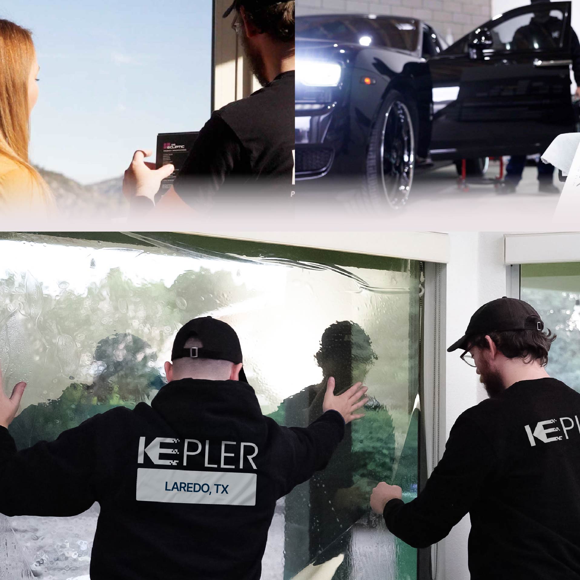 Kepler Specialist Performing Commercial Window Tinting in Laredo Laredo