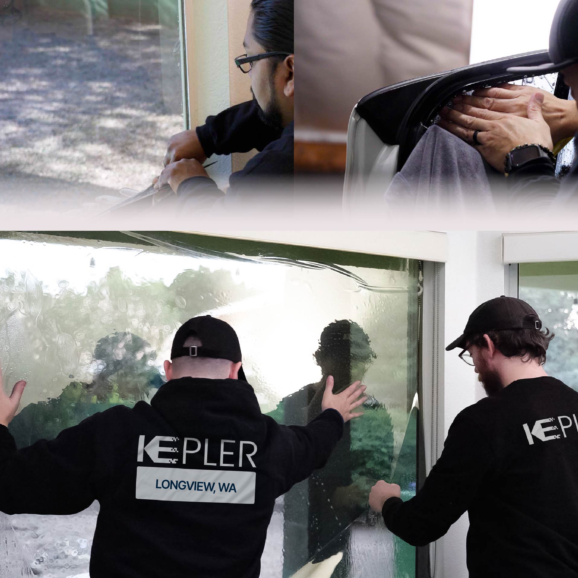 Kepler Specialist Performing Commercial Window Tinting in Longview Longview