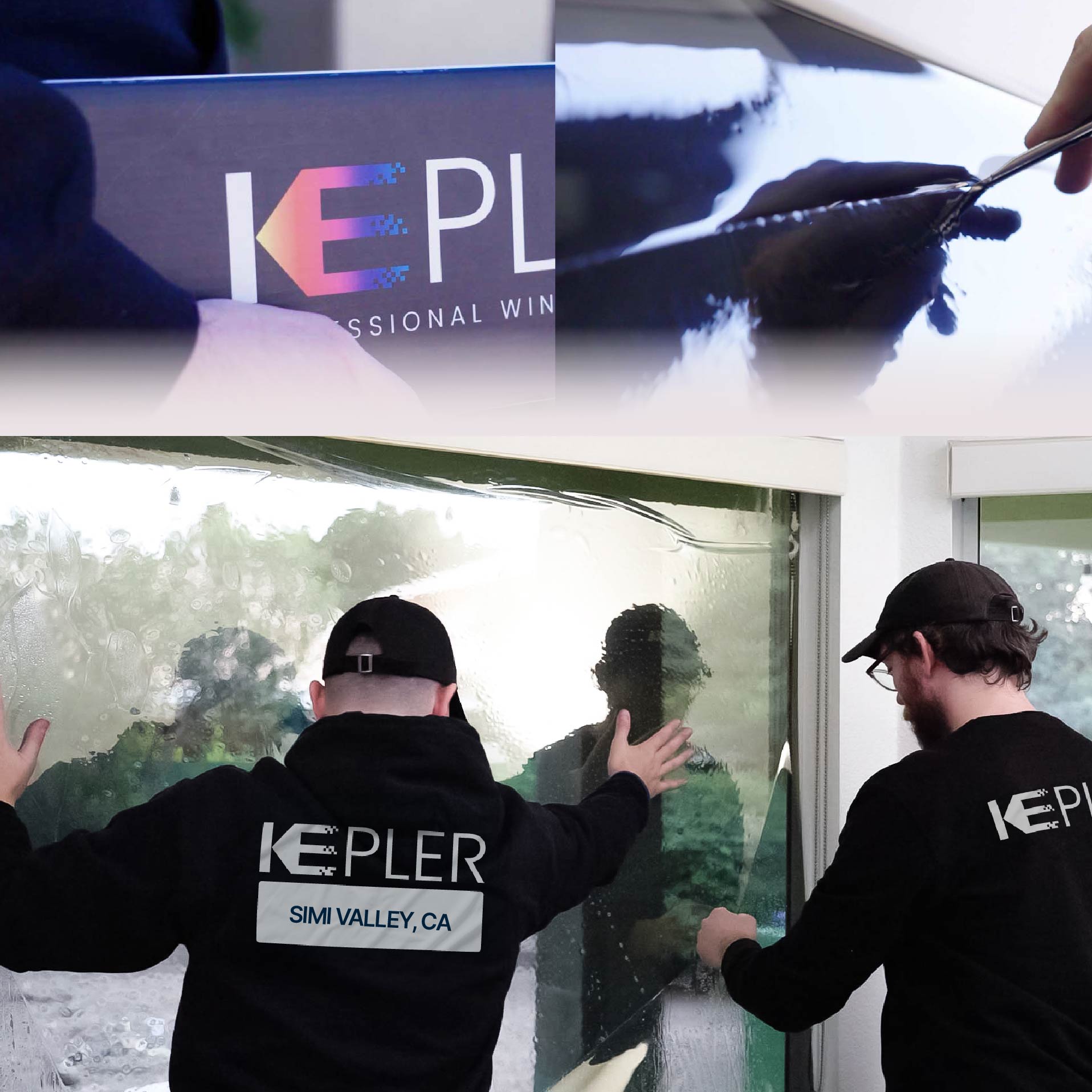 Kepler Specialist Performing Commercial Window Tinting in Simi Valley Simi Valley
