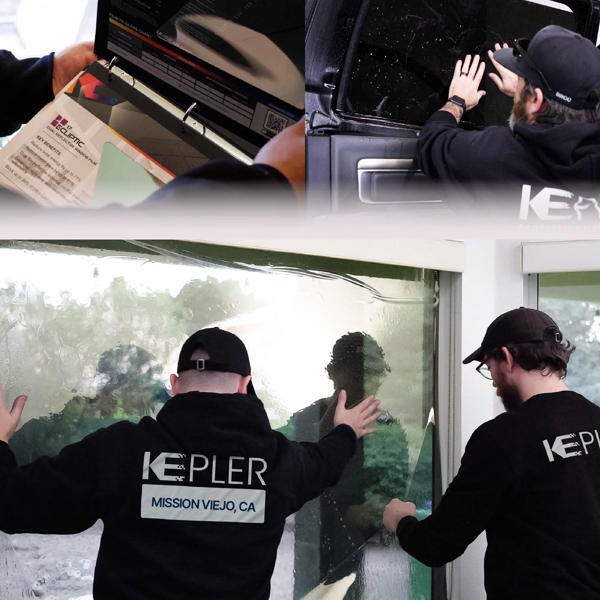 Kepler Specialist Performing Commercial Window Tinting in Mission Viejo Mission Viejo