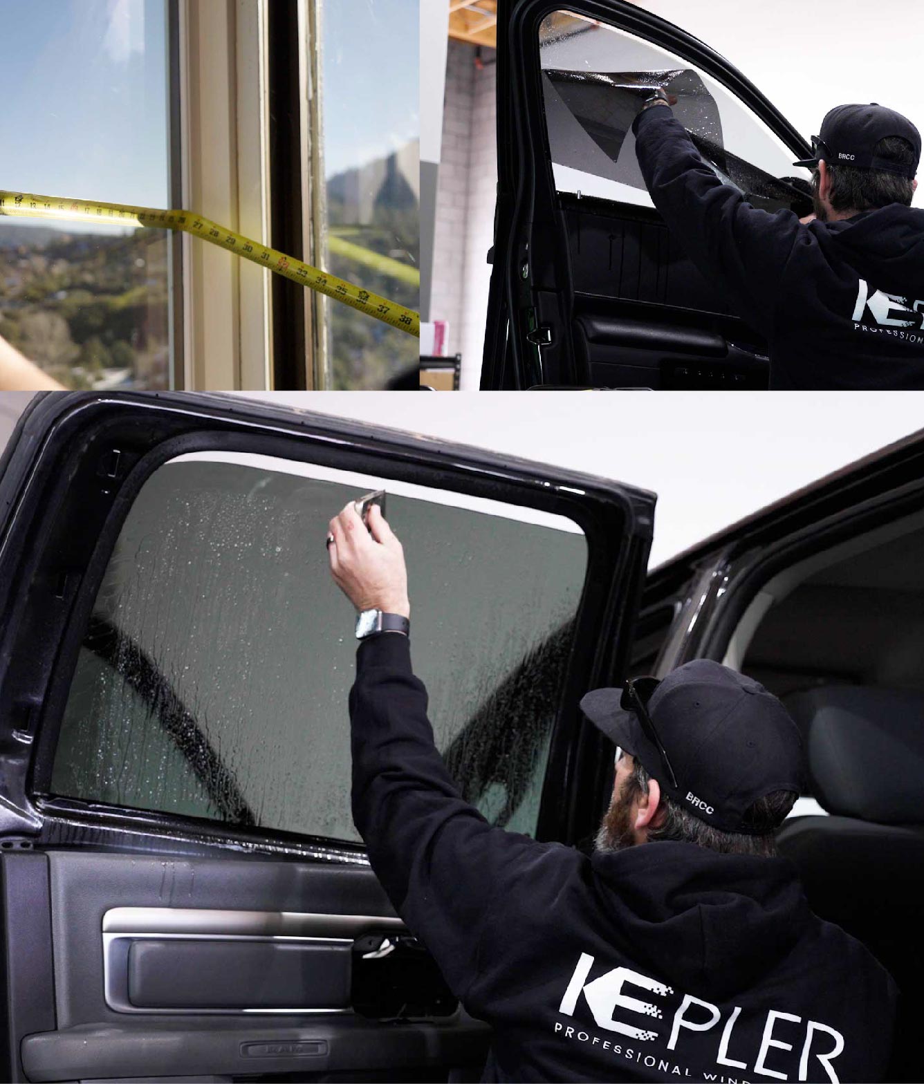 Kepler Window Tinting Specialists at Work in Huntington Park, California