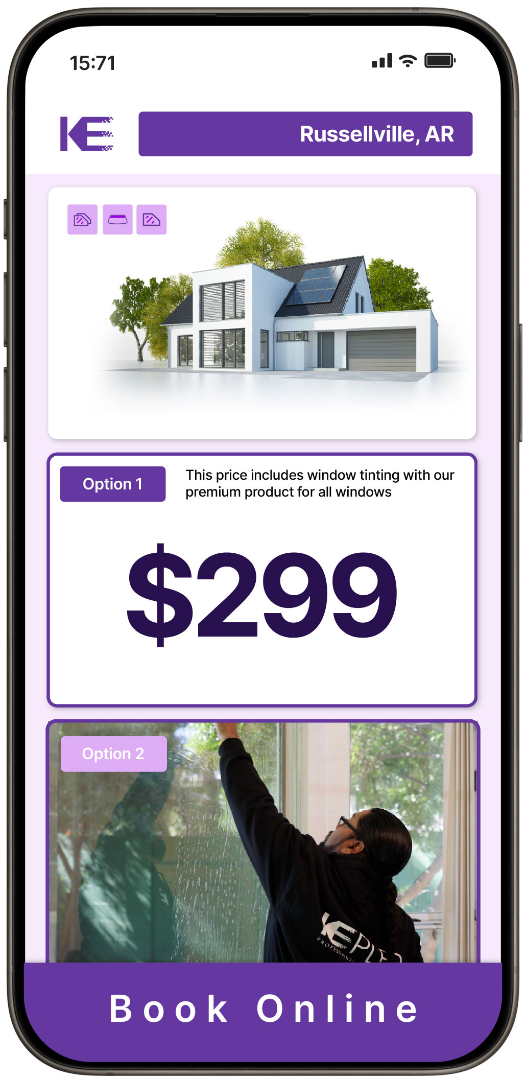 View Affordable Home Window Tinting Prices in Russellville, Arkansas