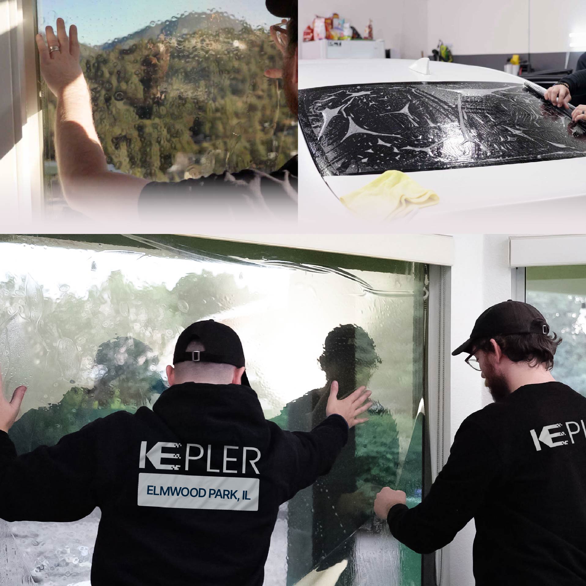 Kepler Specialist Performing Commercial Window Tinting in Elmwood Park Elmwood Park