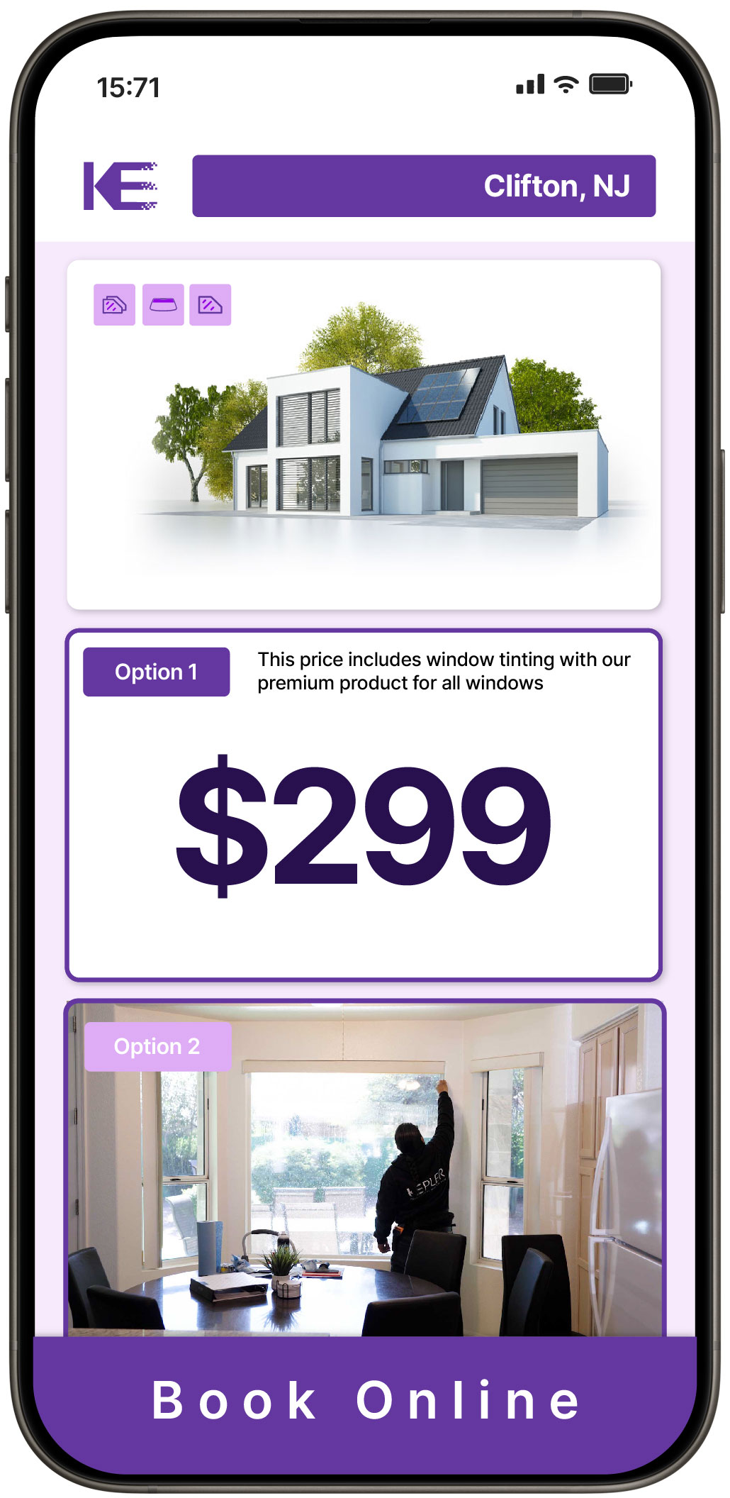 View Competitive Home Window Tinting Costs in Clifton, New Jersey
