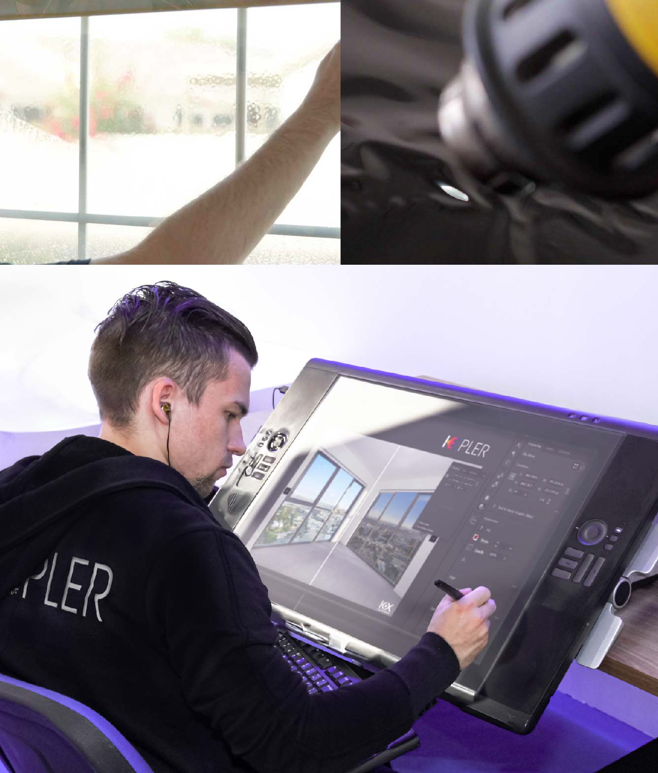 Kepler Specialist Performing Commercial Window Tinting in Brawley Brawley
