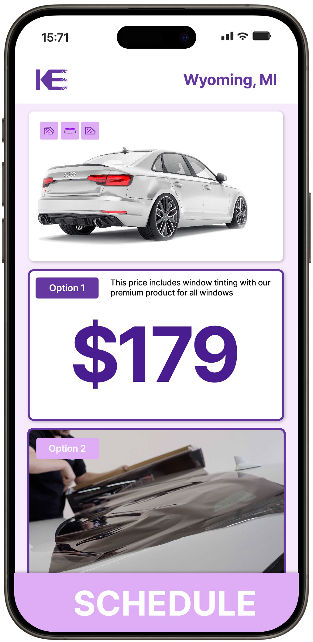 View Reasonable Car Window Tinting Rates in Wyoming, Michigan