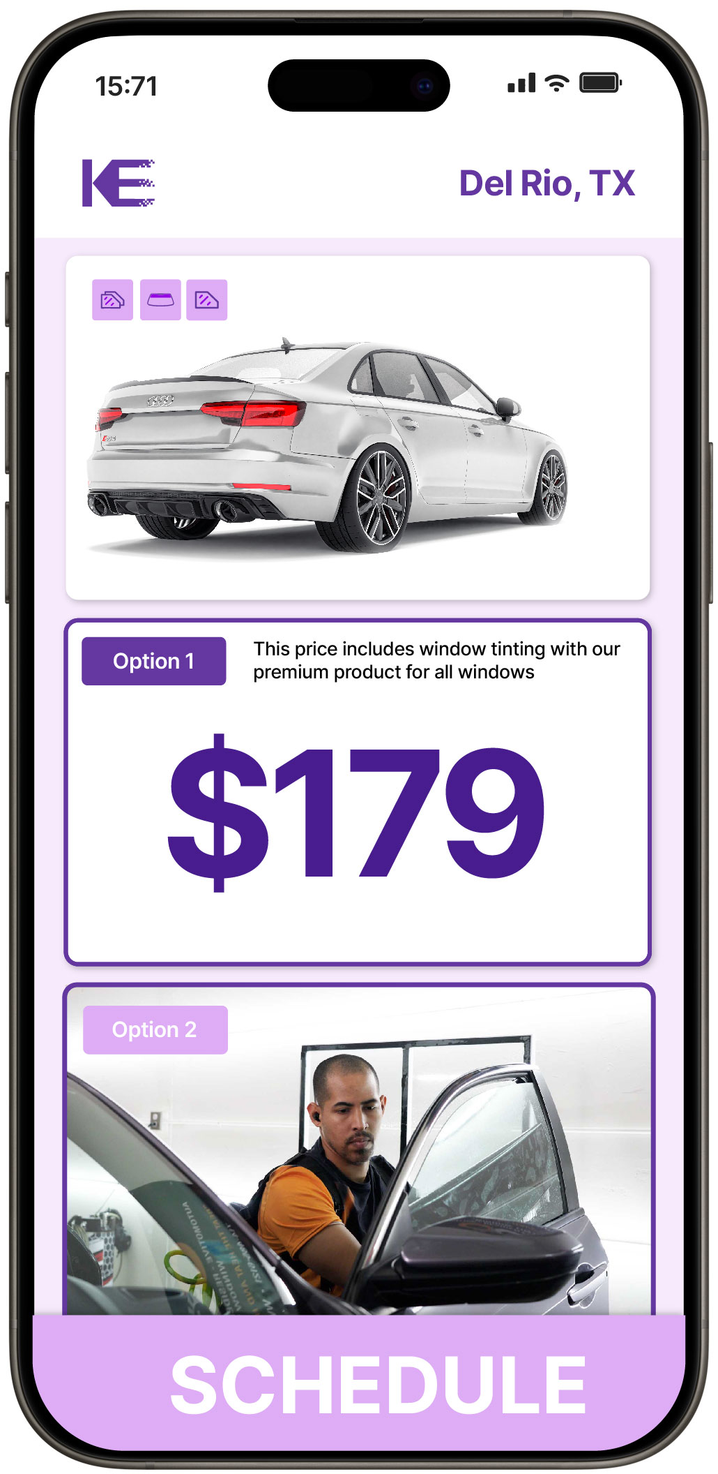 View Reasonable Car Window Tinting Prices in Del Rio, Texas
