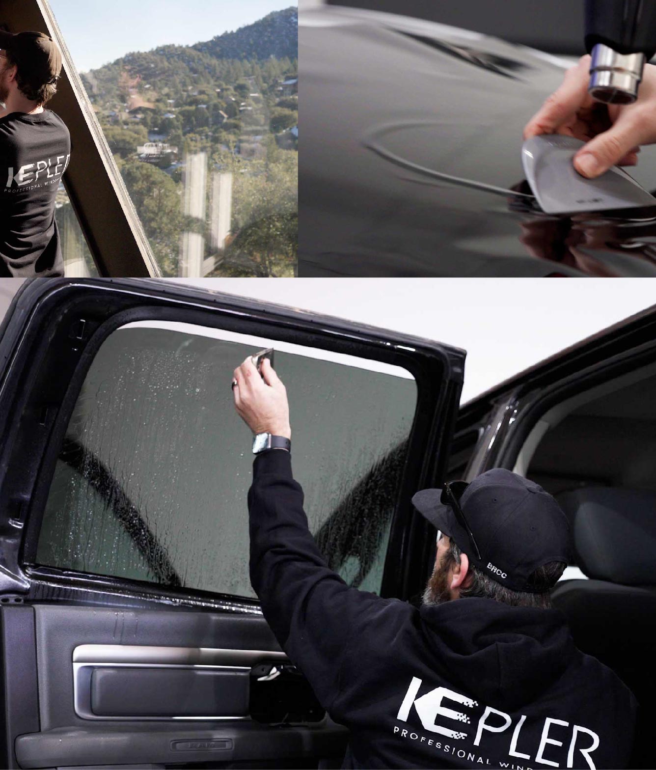 Kepler Window Tinting Specialists at Work in Glen Burnie, Maryland