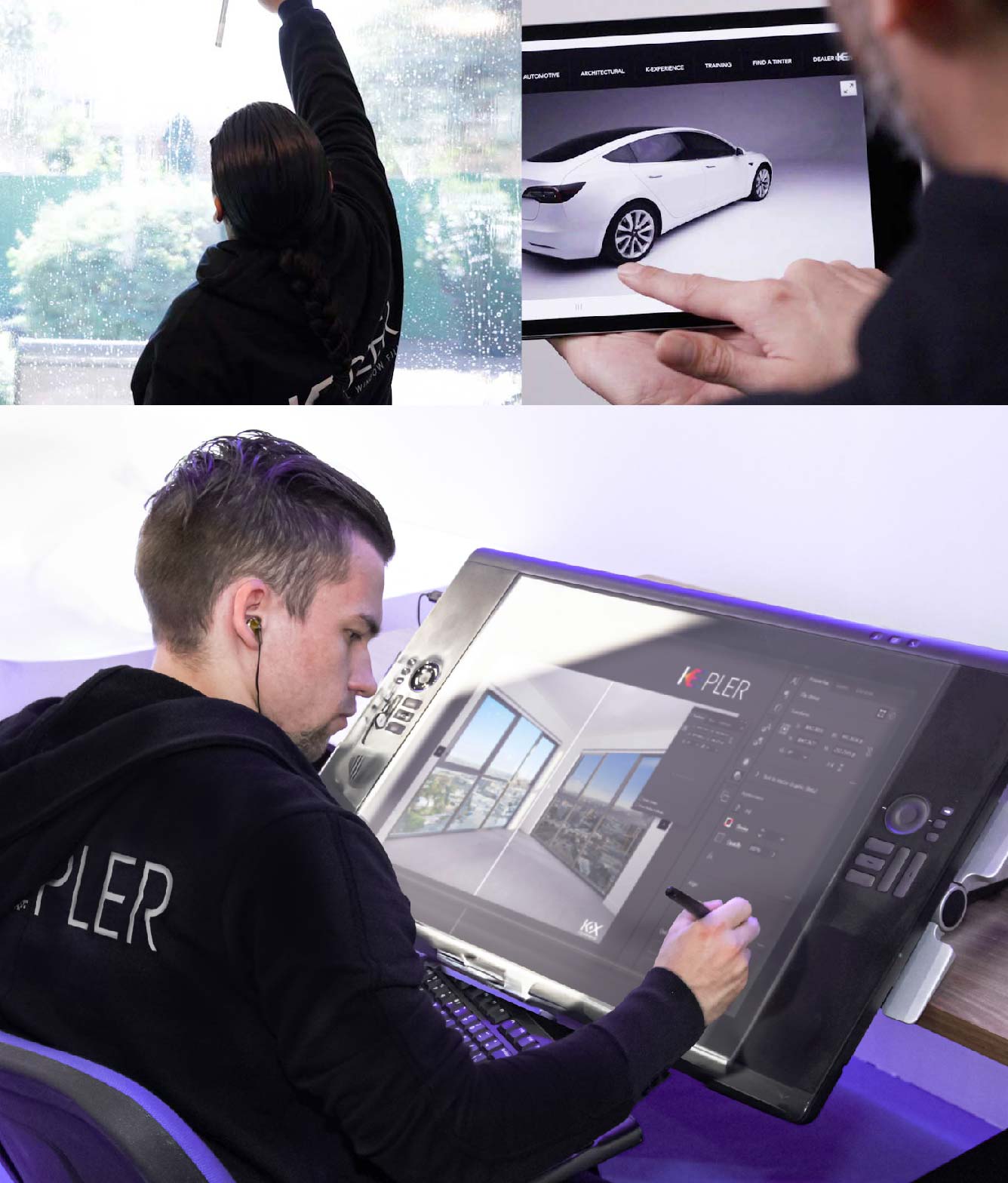 Kepler Specialist Performing Commercial Window Tinting in Torrance Torrance