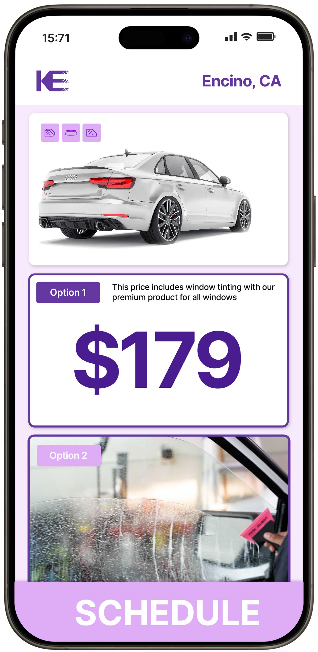 View Competitive Car Window Tinting Prices in Encino, California