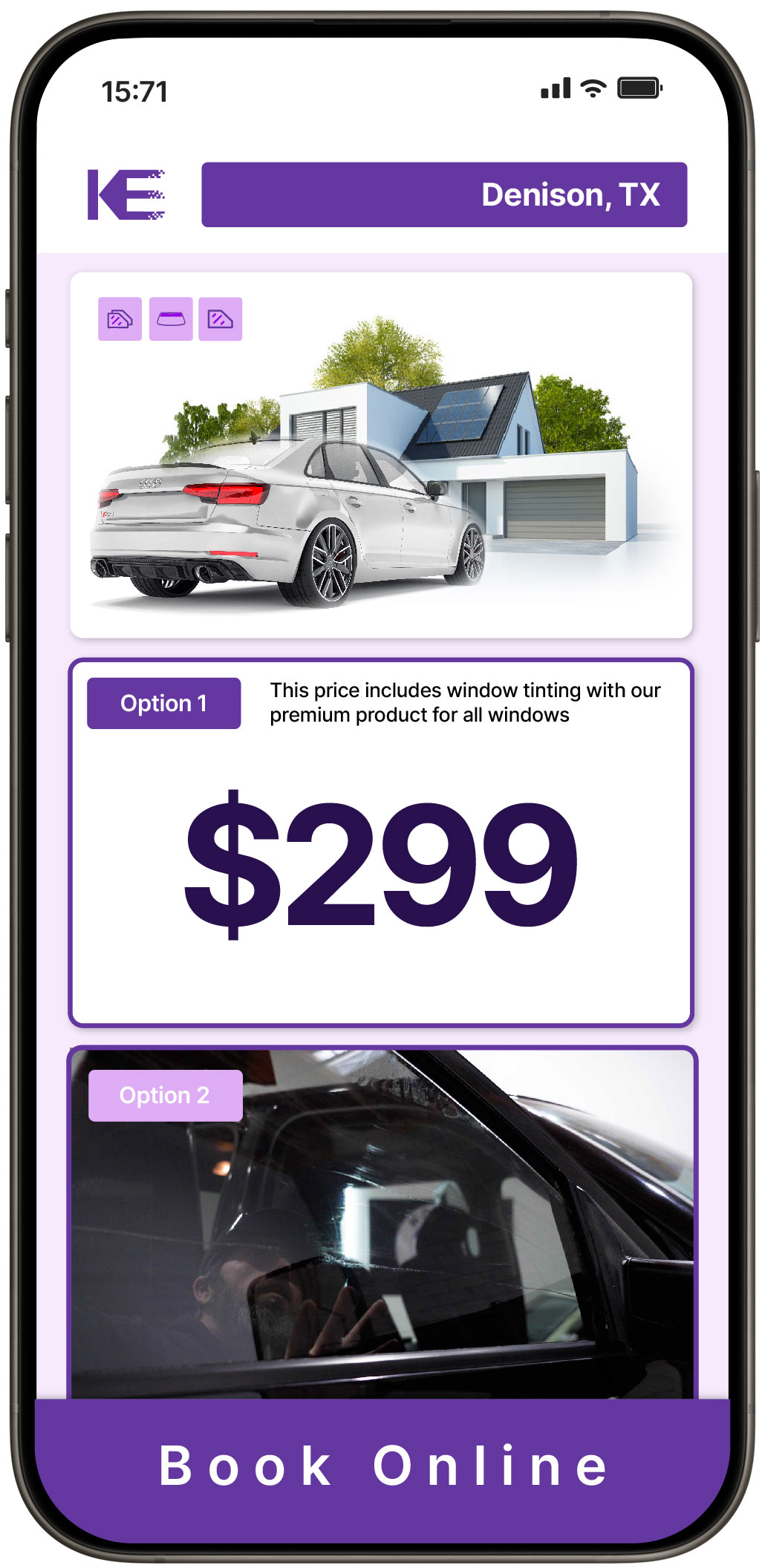 View Reasonable Tesla Window Tinting Costs in Cedar Hill, Texas