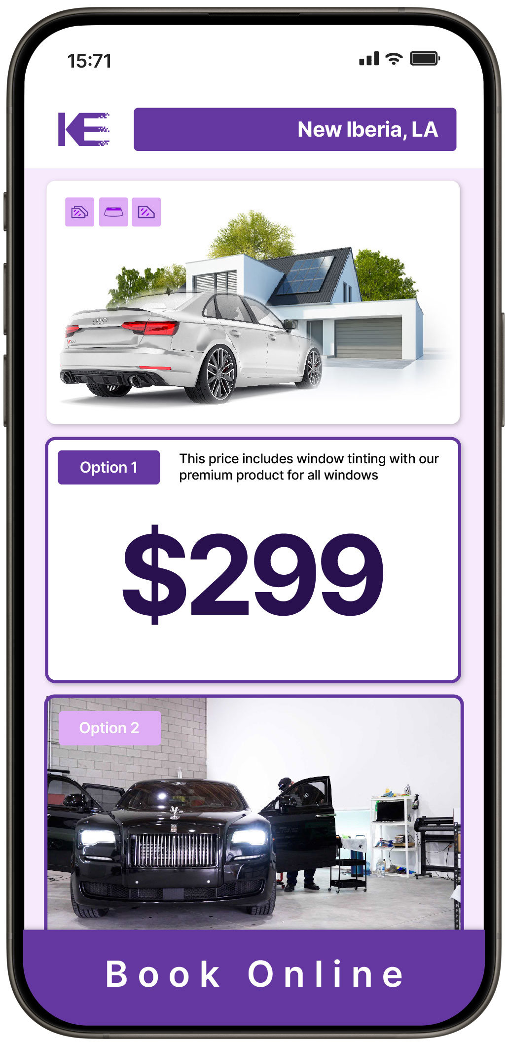 View Competitive Window Tinting Prices in New Iberia, Louisiana