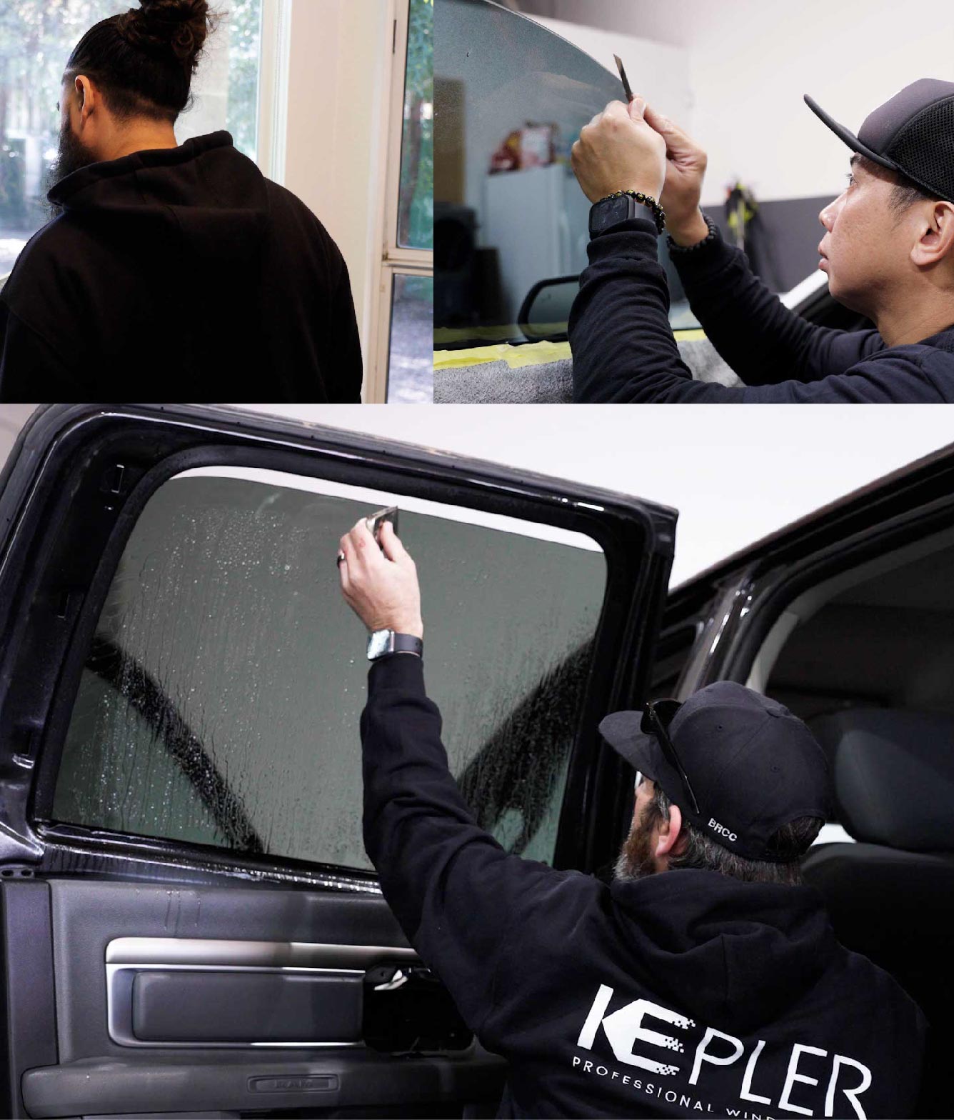 Kepler Window Tinting Specialists at Work in Germantown, Maryland