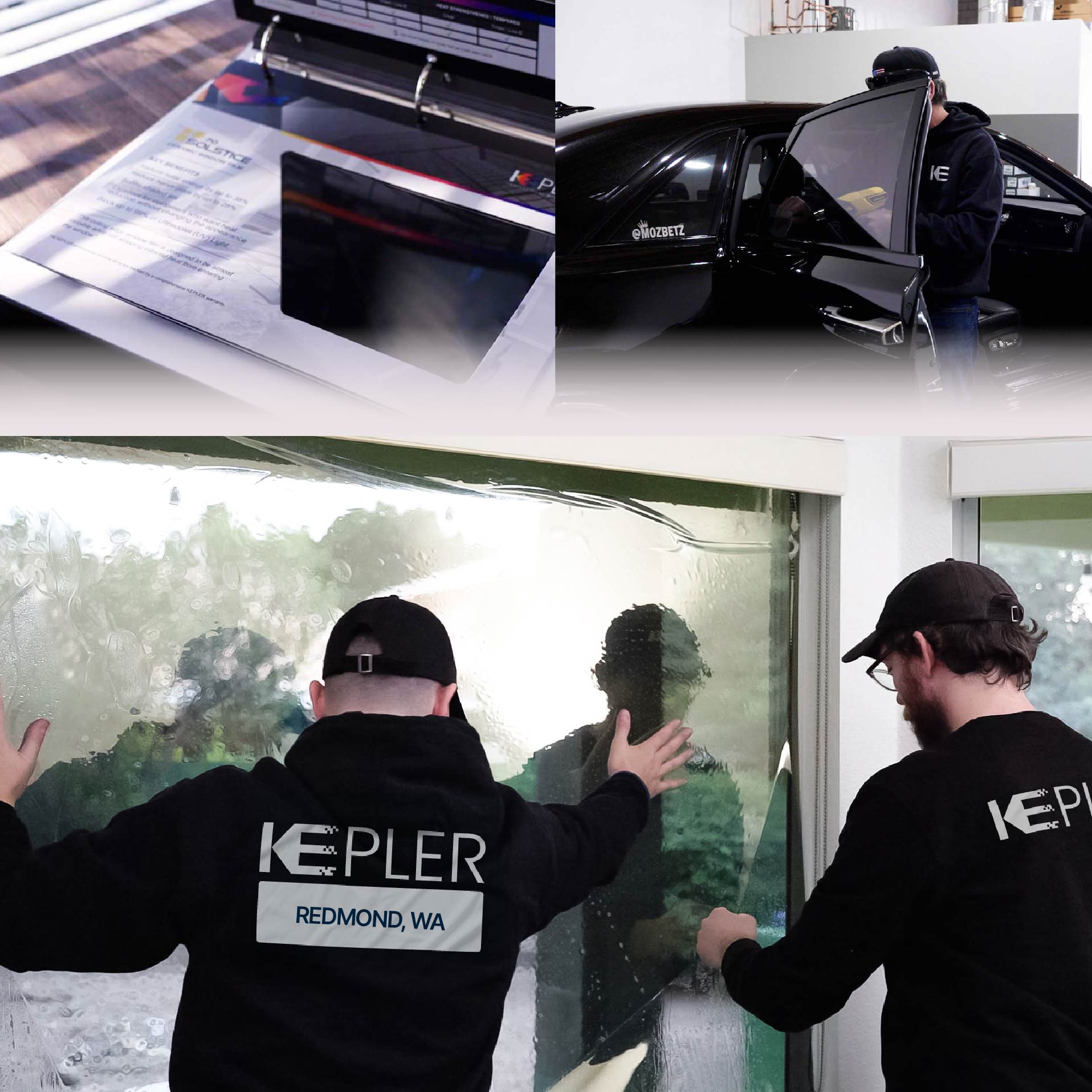 Kepler Specialist Performing Commercial Window Tinting in Redmond Redmond