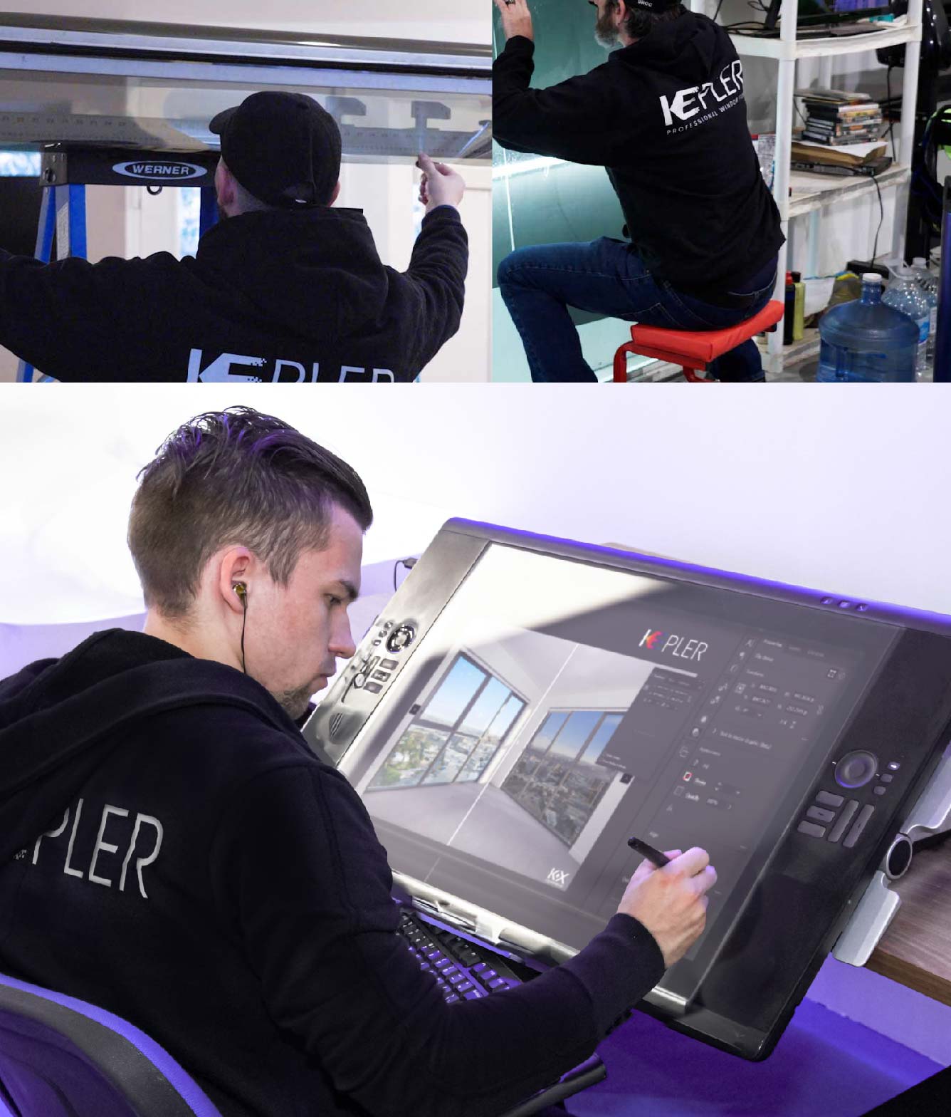 Kepler Specialist Performing Commercial Window Tinting in Nederland Nederland