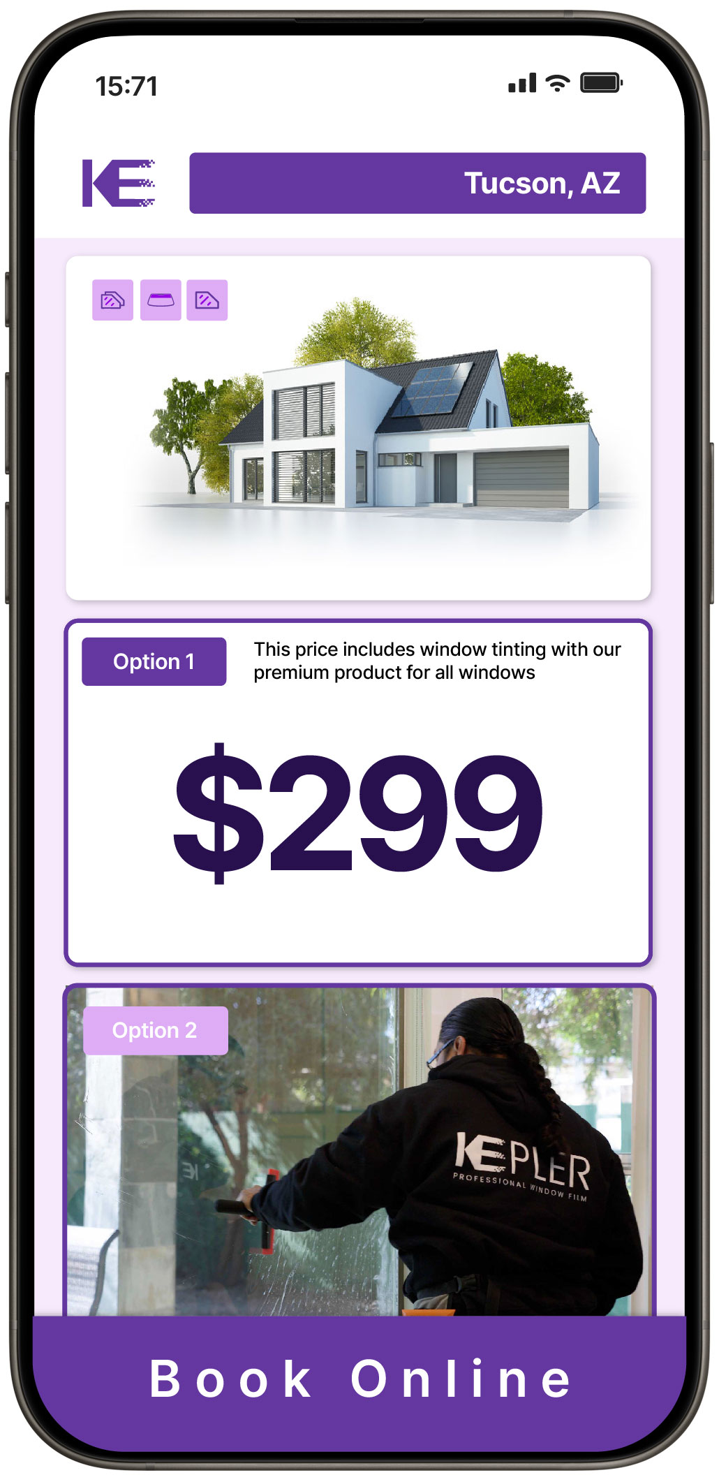 View Affordable Home Window Tinting Prices in Tucson, Arizona
