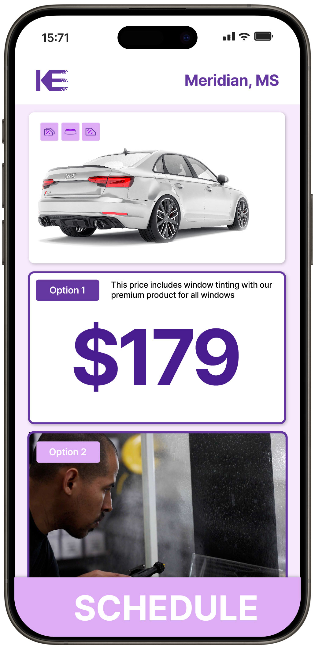 View Reasonable Car Window Tinting Costs in Meridian, Mississippi