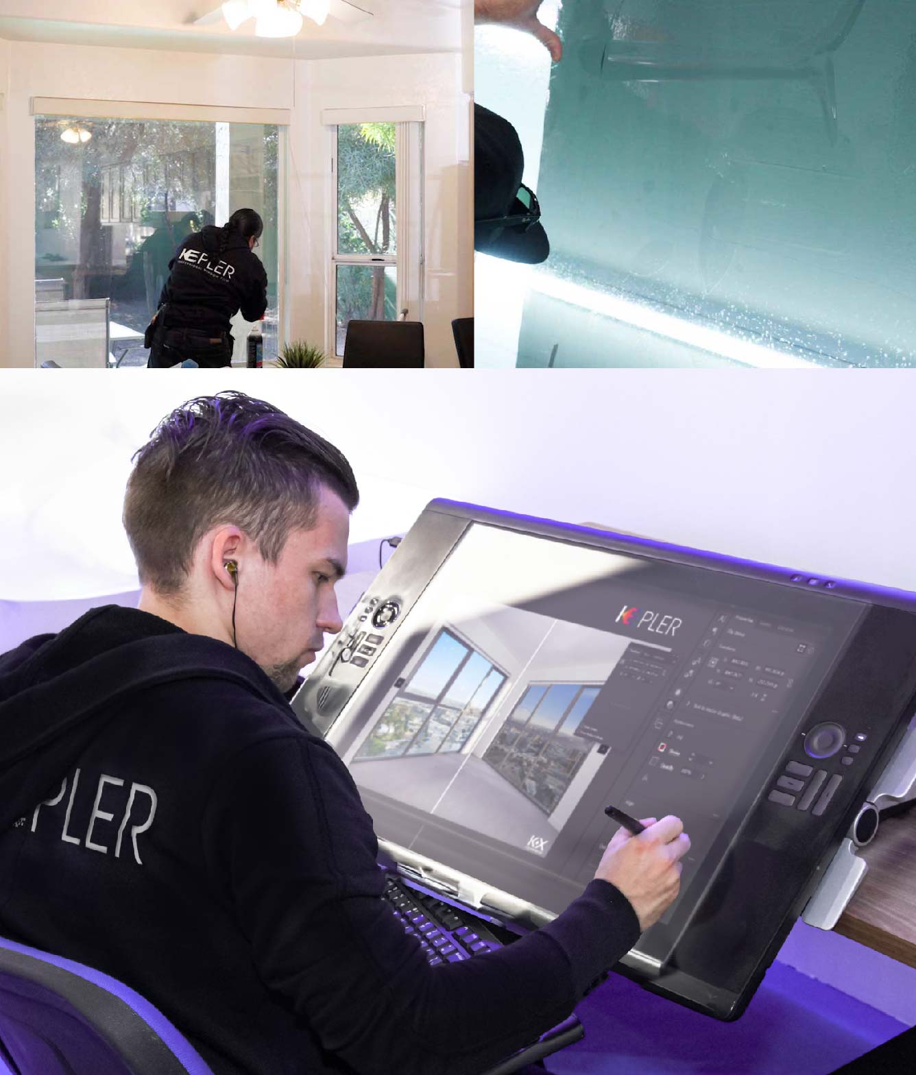 Kepler Specialist Performing Commercial Window Tinting in Saint George Saint George