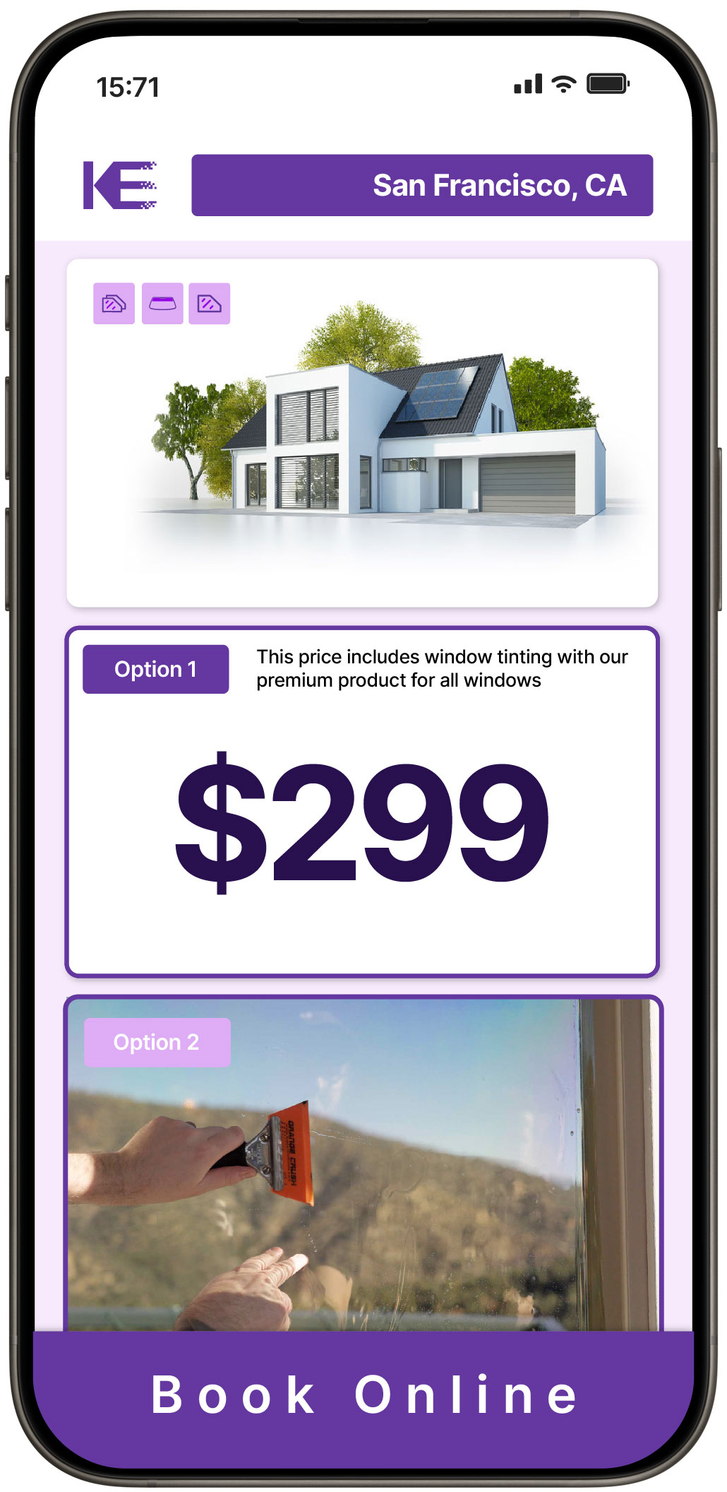 View Competitive Home Window Tinting Rates in San Francisco, California