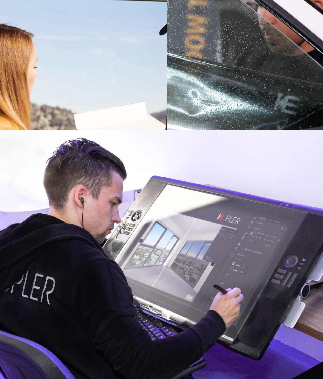 Kepler Specialist Performing Commercial Window Tinting in Gresham Gresham