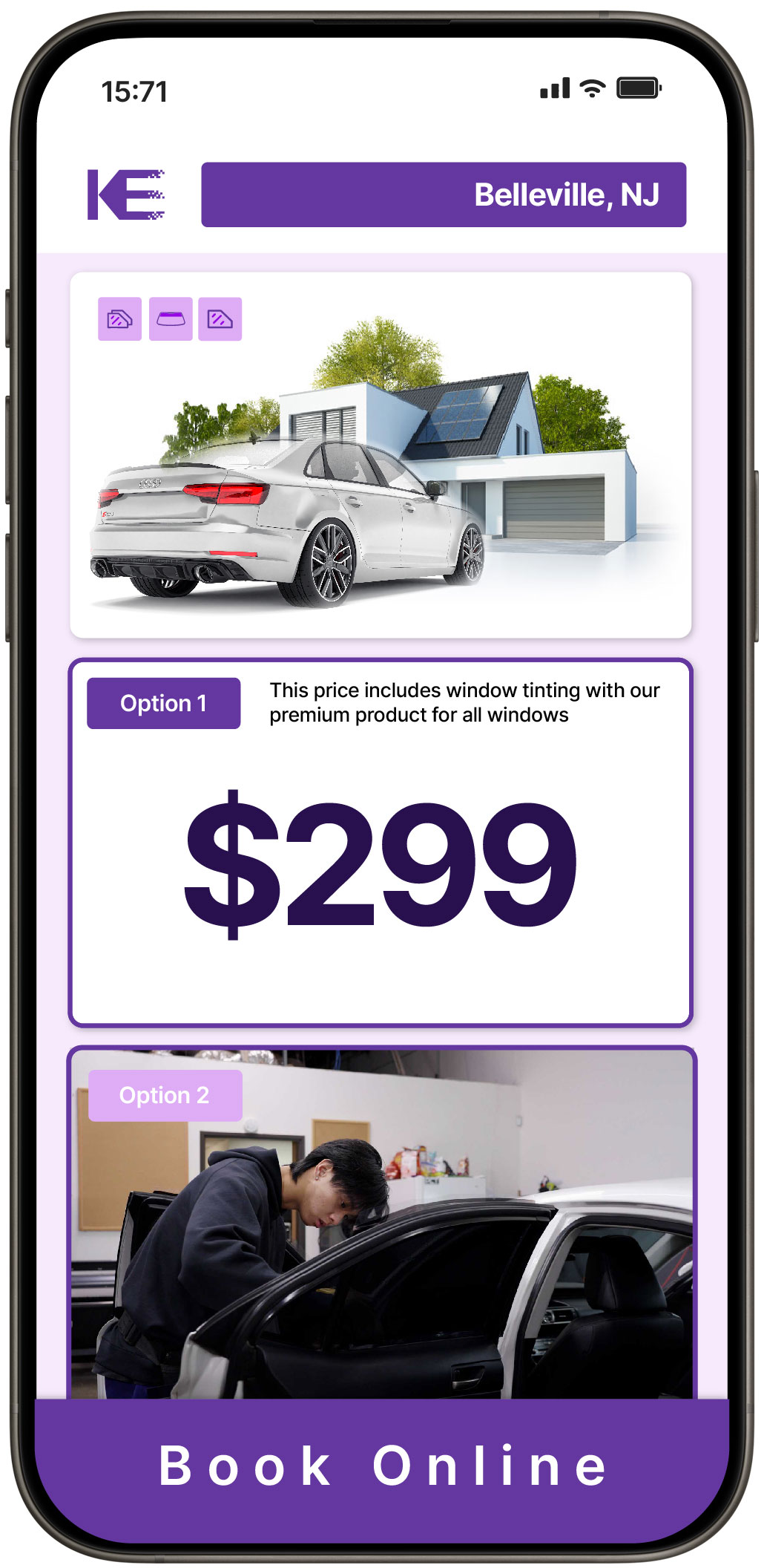 View Competitive Window Tinting Prices in Belleville, New Jersey