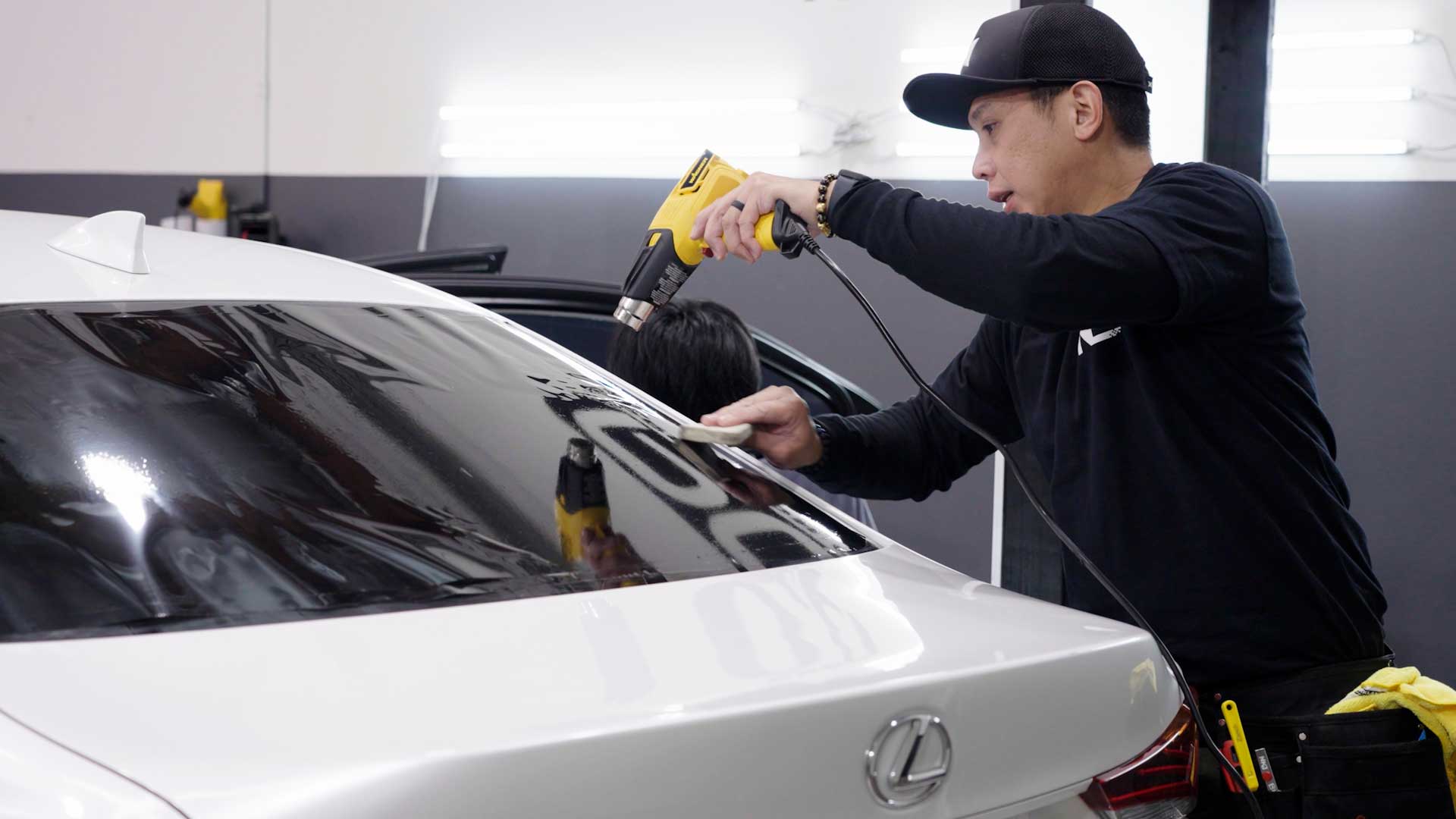 Professional Tesla Glass Tinting in Cypress