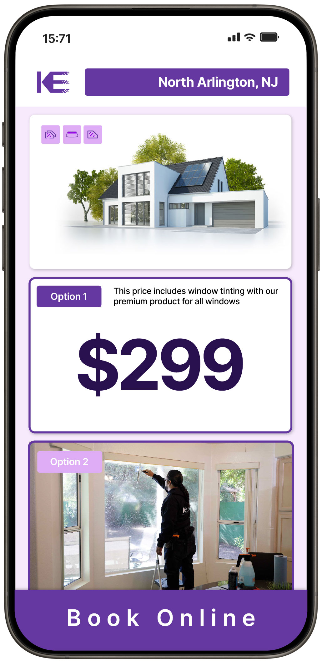 View Competitive Home Window Tinting Prices in North Arlington, New Jersey