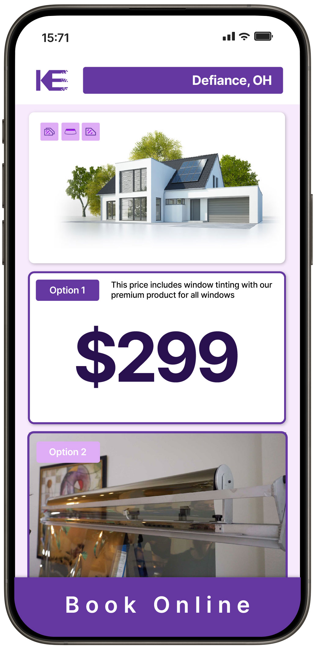 View Reasonable Home Window Tinting Prices in Defiance, Ohio