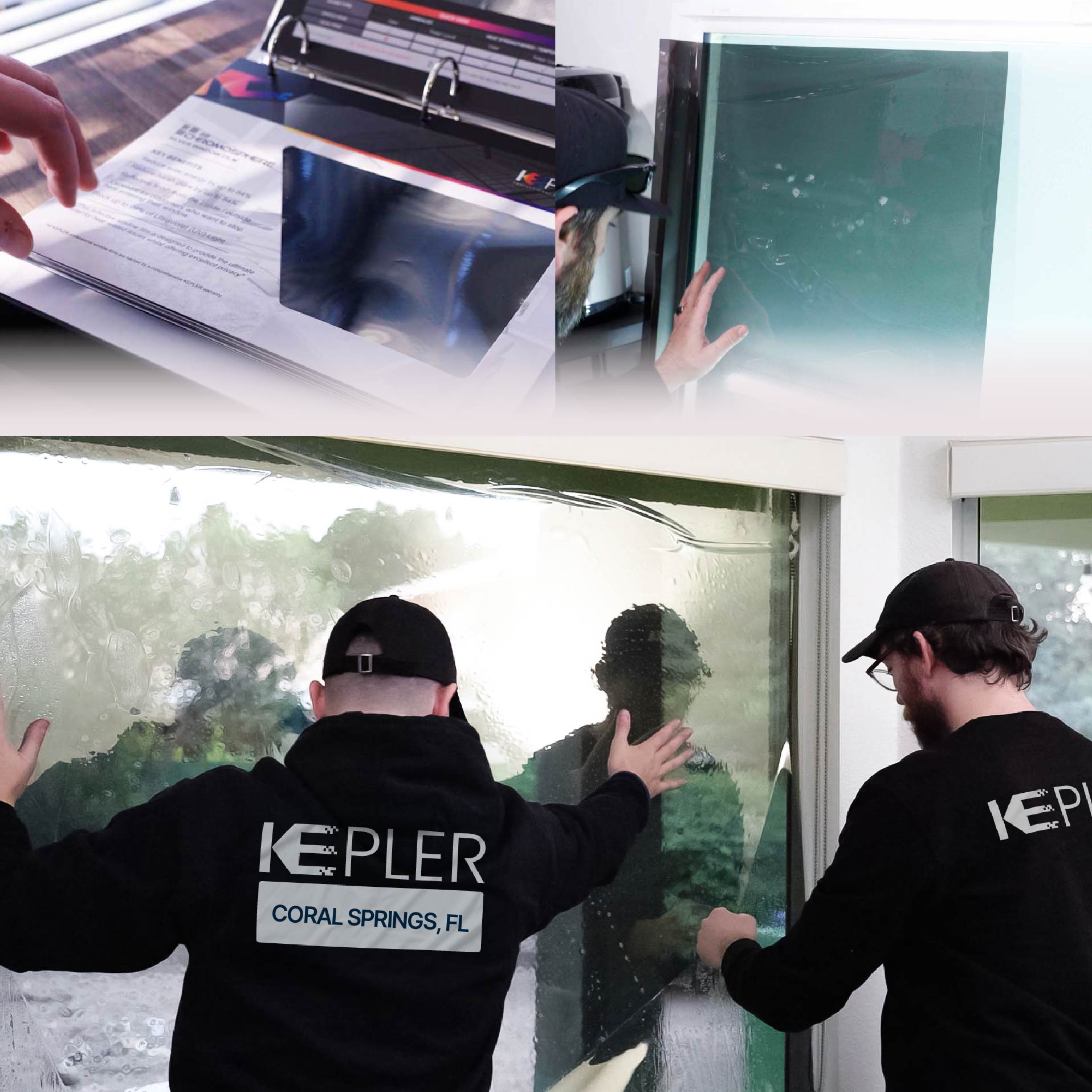 Kepler Specialist Performing Commercial Window Tinting in Coral Springs Coral Springs