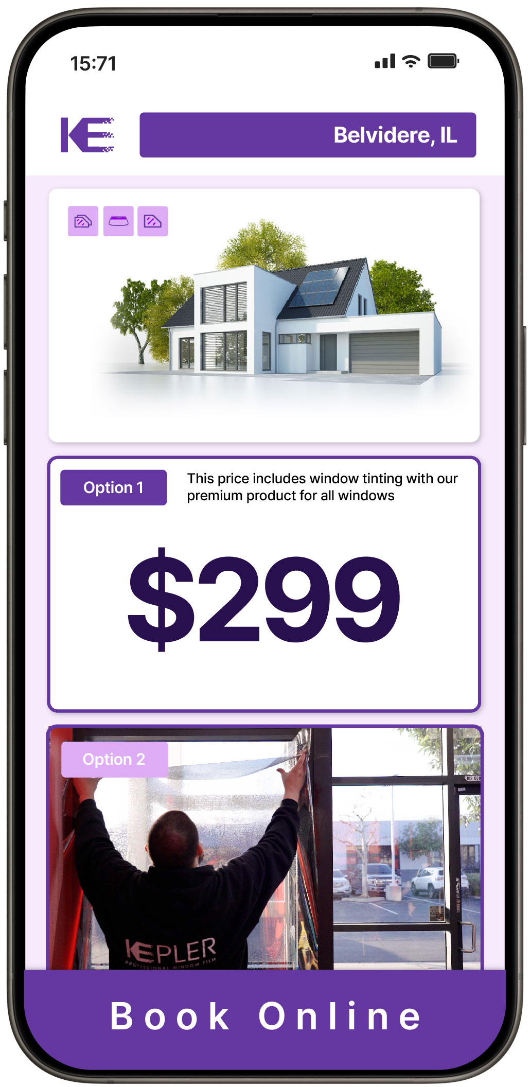 View Affordable Home Window Tinting Prices in Belvidere, Illinois