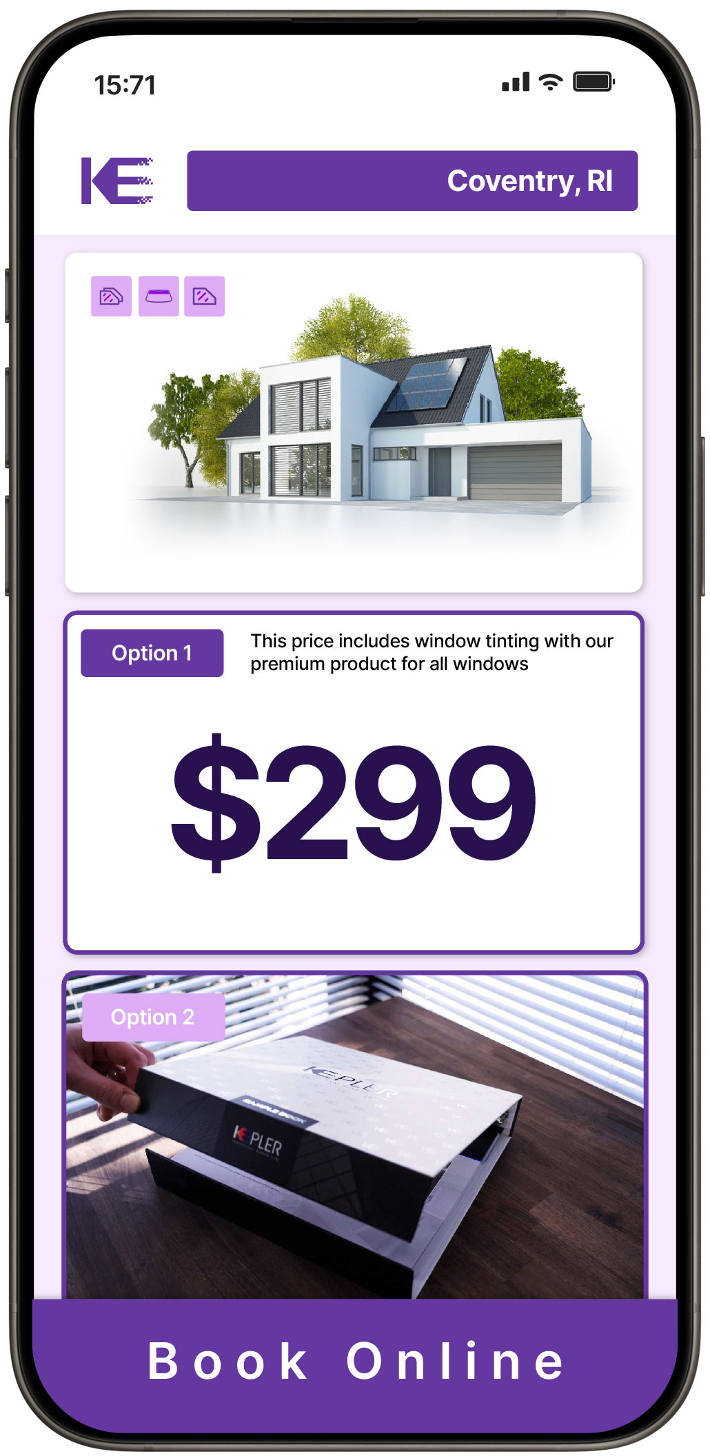 View Reasonable Home Window Tinting Costs in Coventry, Rhode Island