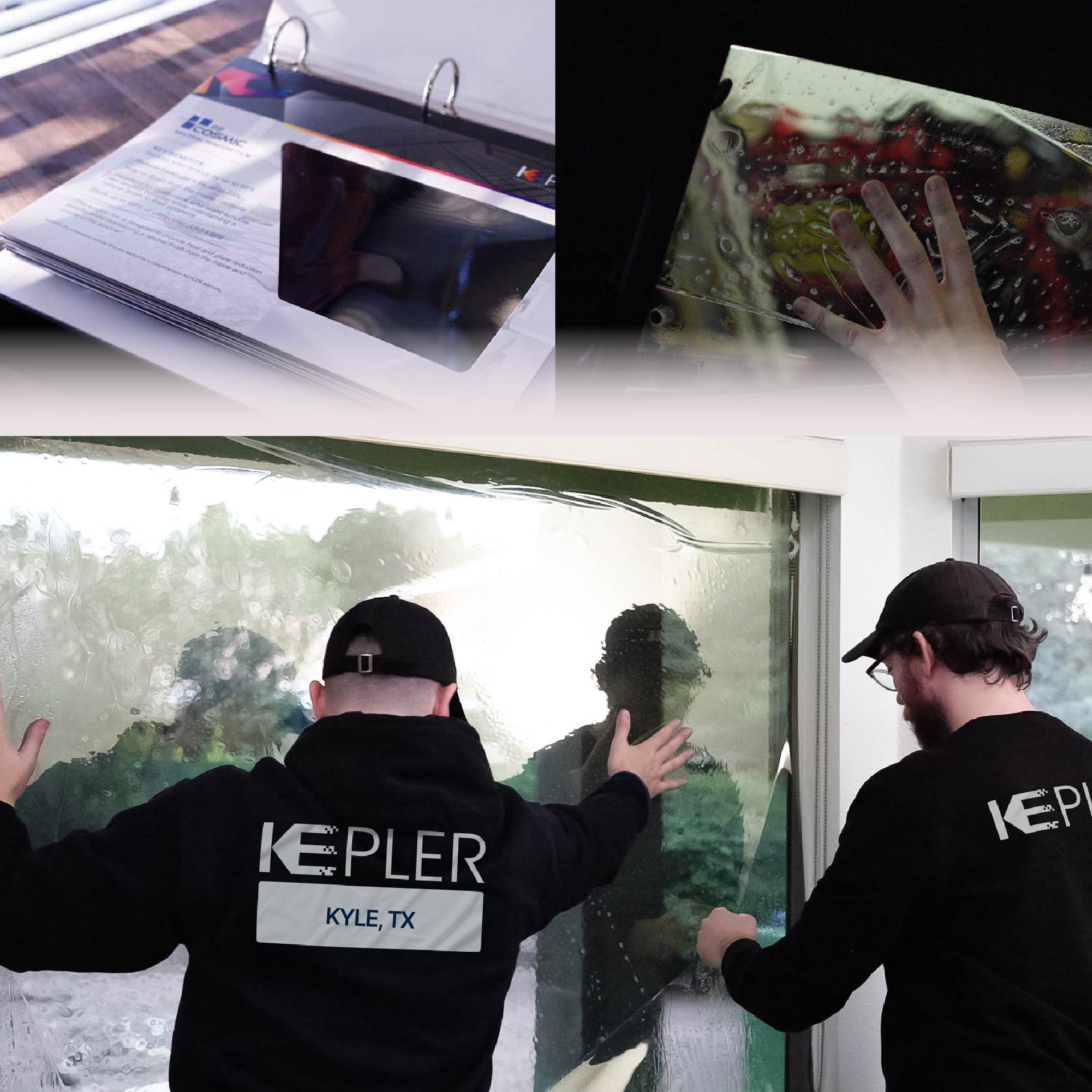Kepler Specialist Performing Commercial Window Tinting in Kyle Kyle