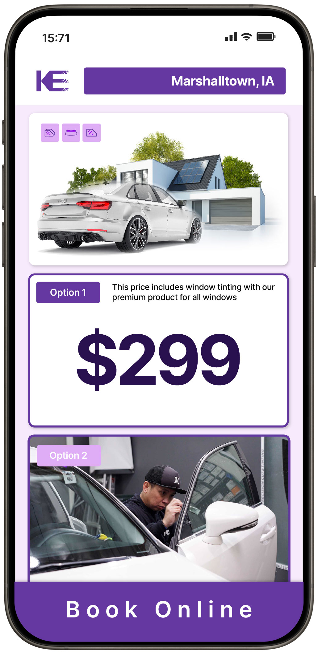 View Reasonable Tesla Window Tinting Costs in Waterloo, Iowa