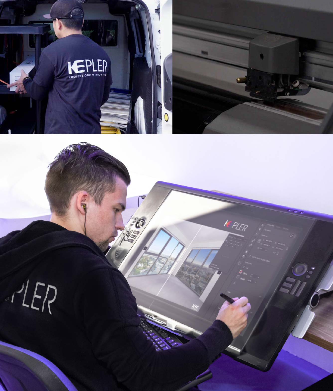 Kepler Specialist Performing Commercial Window Tinting in Sherwood Sherwood