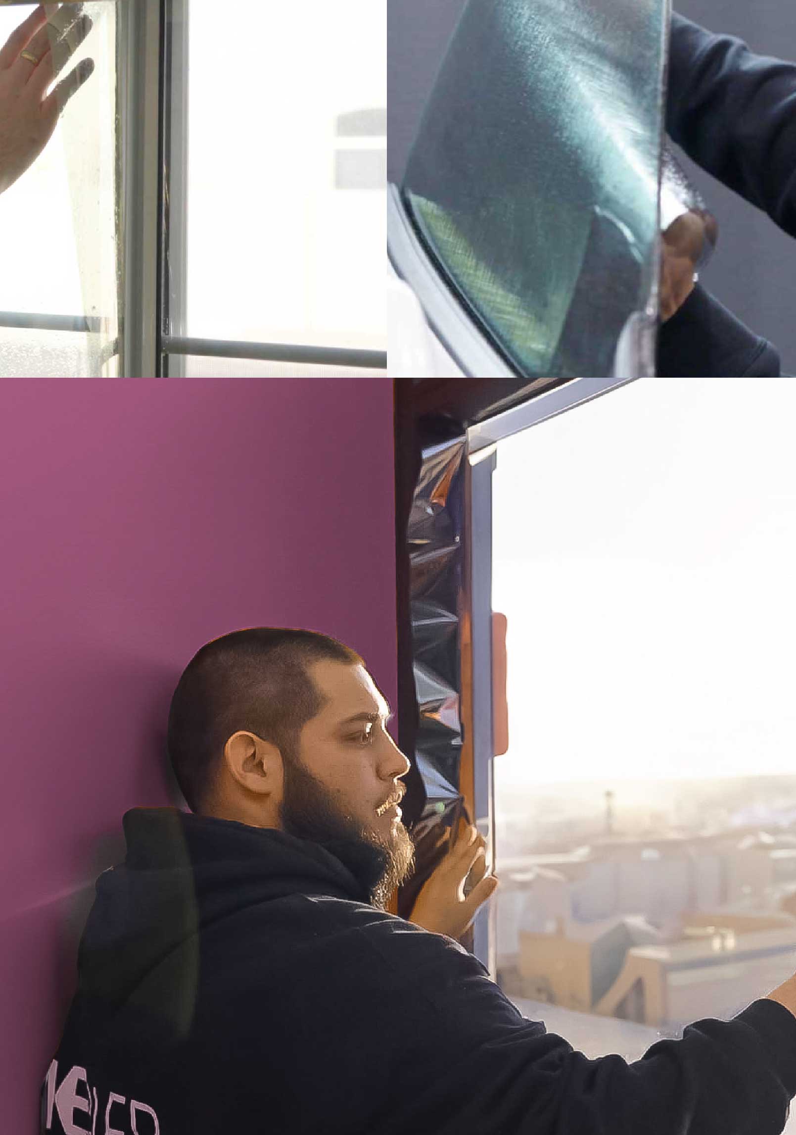 Kepler Specialist Installing Security Window Film in Staunton Virginia