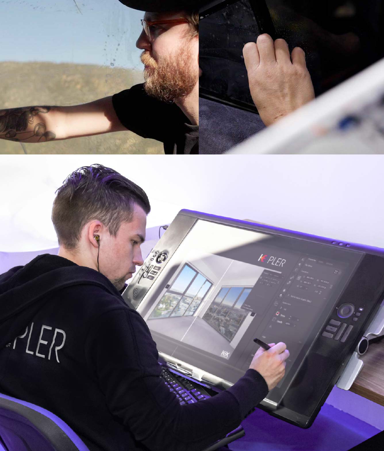 Kepler Specialist Performing Commercial Window Tinting in Murrieta Murrieta