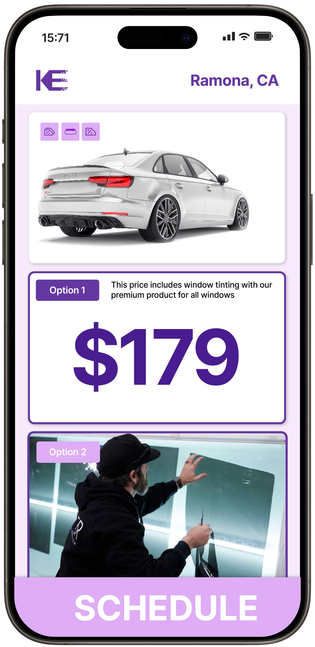View Reasonable Car Window Tinting Costs in Ramona, California