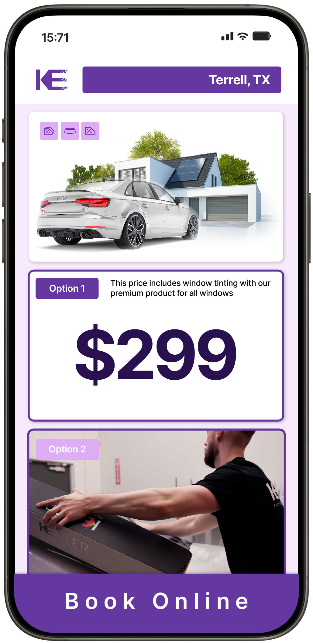 View Competitive Window Tinting Prices in Terrell, Texas