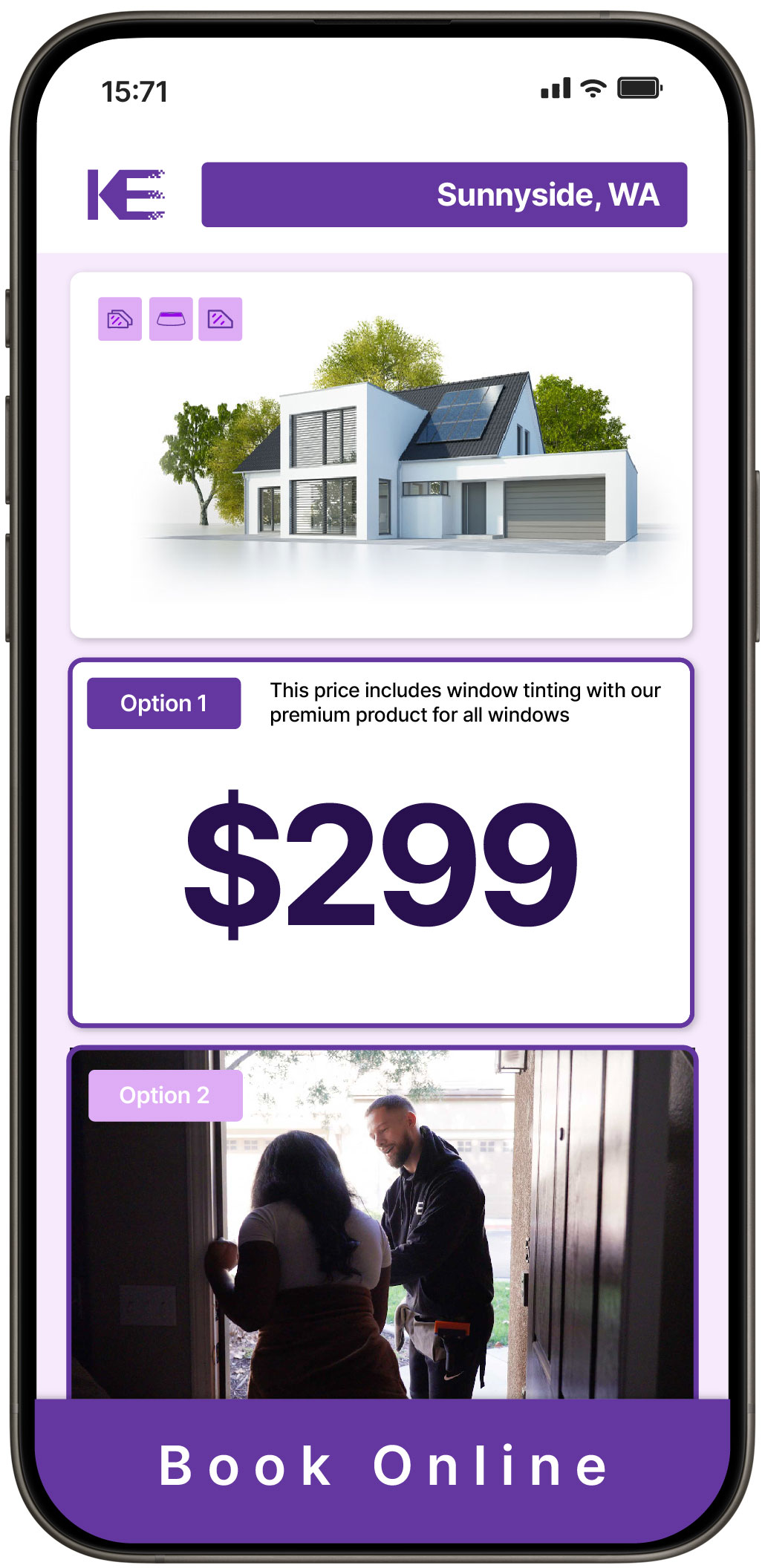 View Competitive Home Window Tinting Prices in Sunnyside, Washington