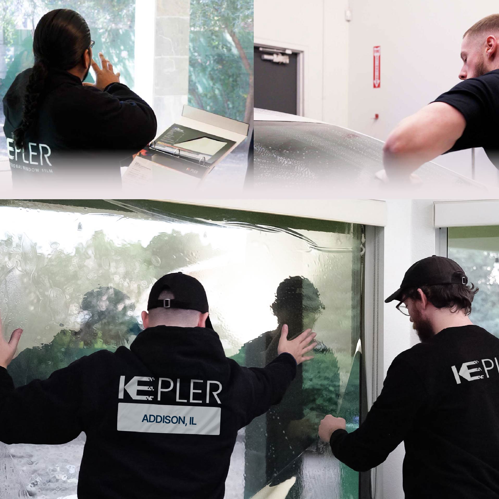 Kepler Specialist Performing Commercial Window Tinting in Addison Addison
