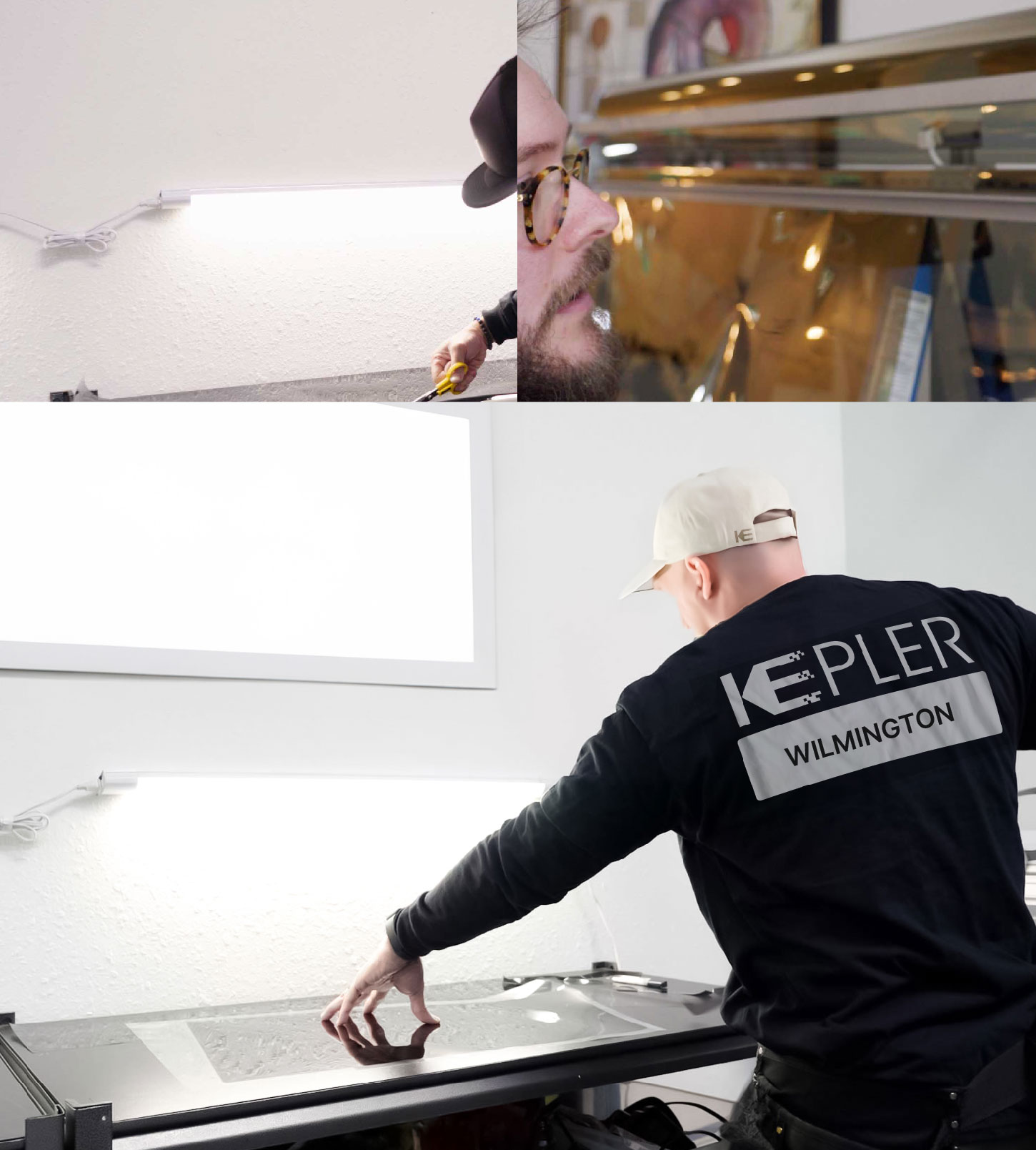 Window Tinting Specialist Cutting Film in Wilmington, North Carolina
